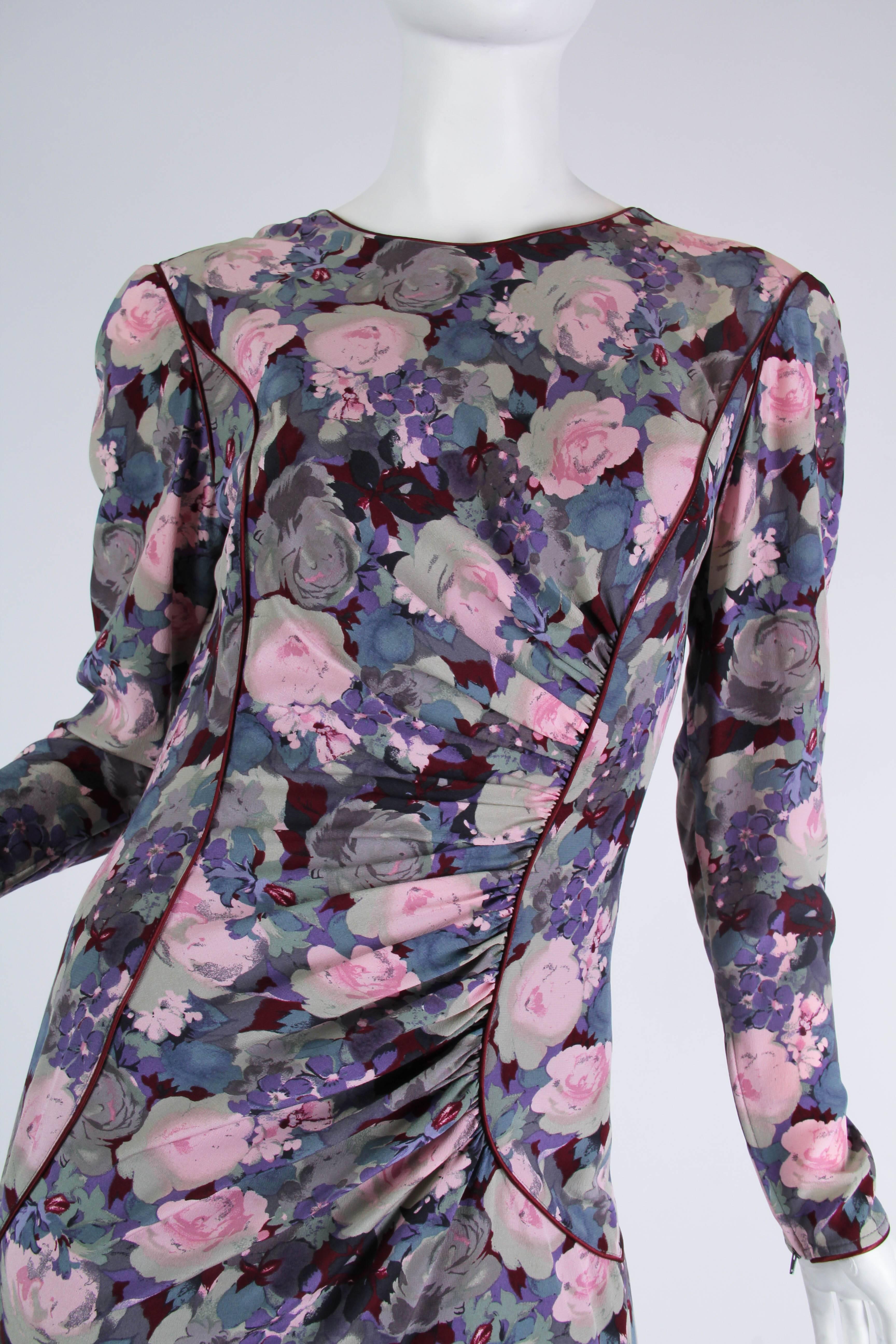 Ungaro Silk Floral Dress 2