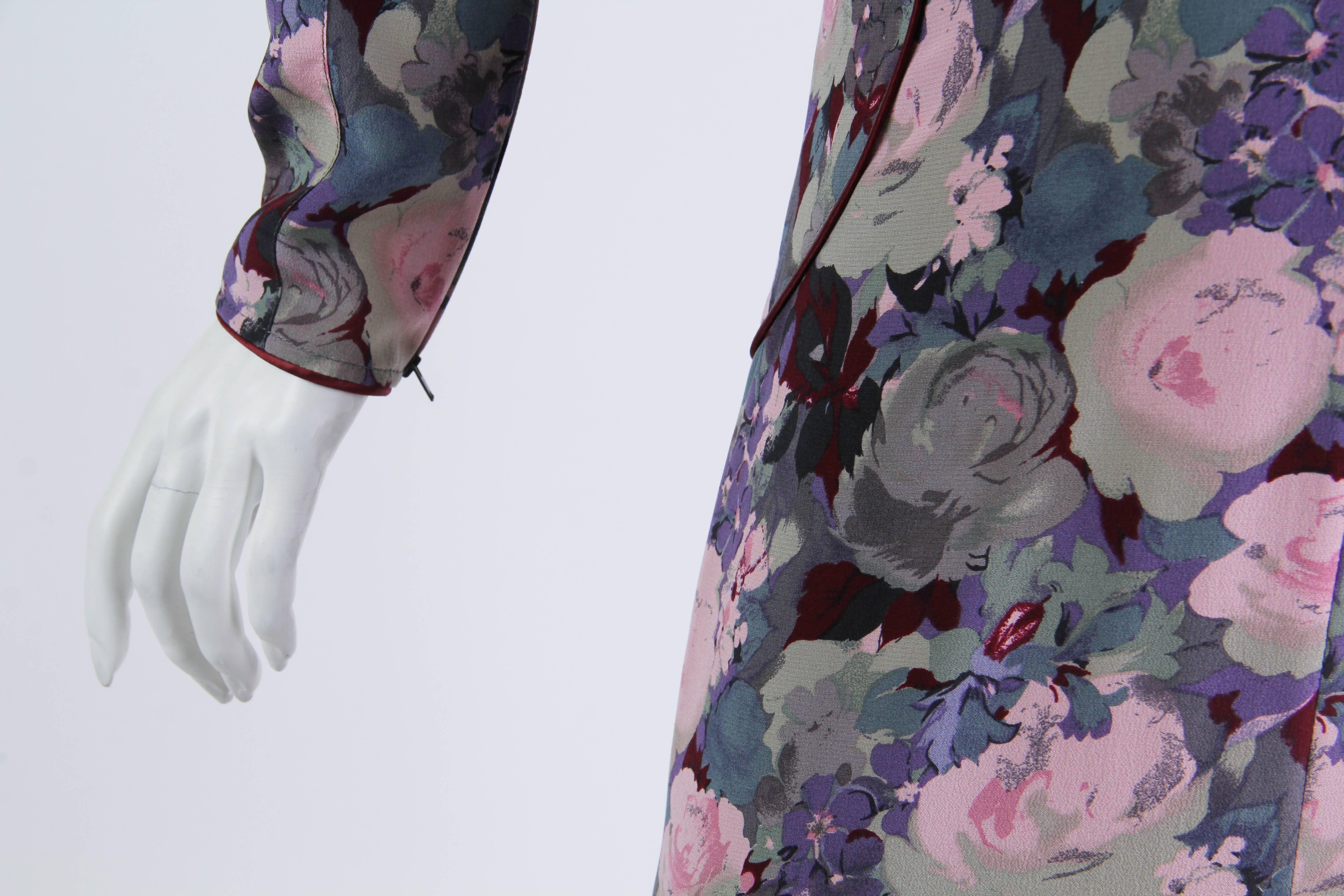 Ungaro Silk Floral Dress 3