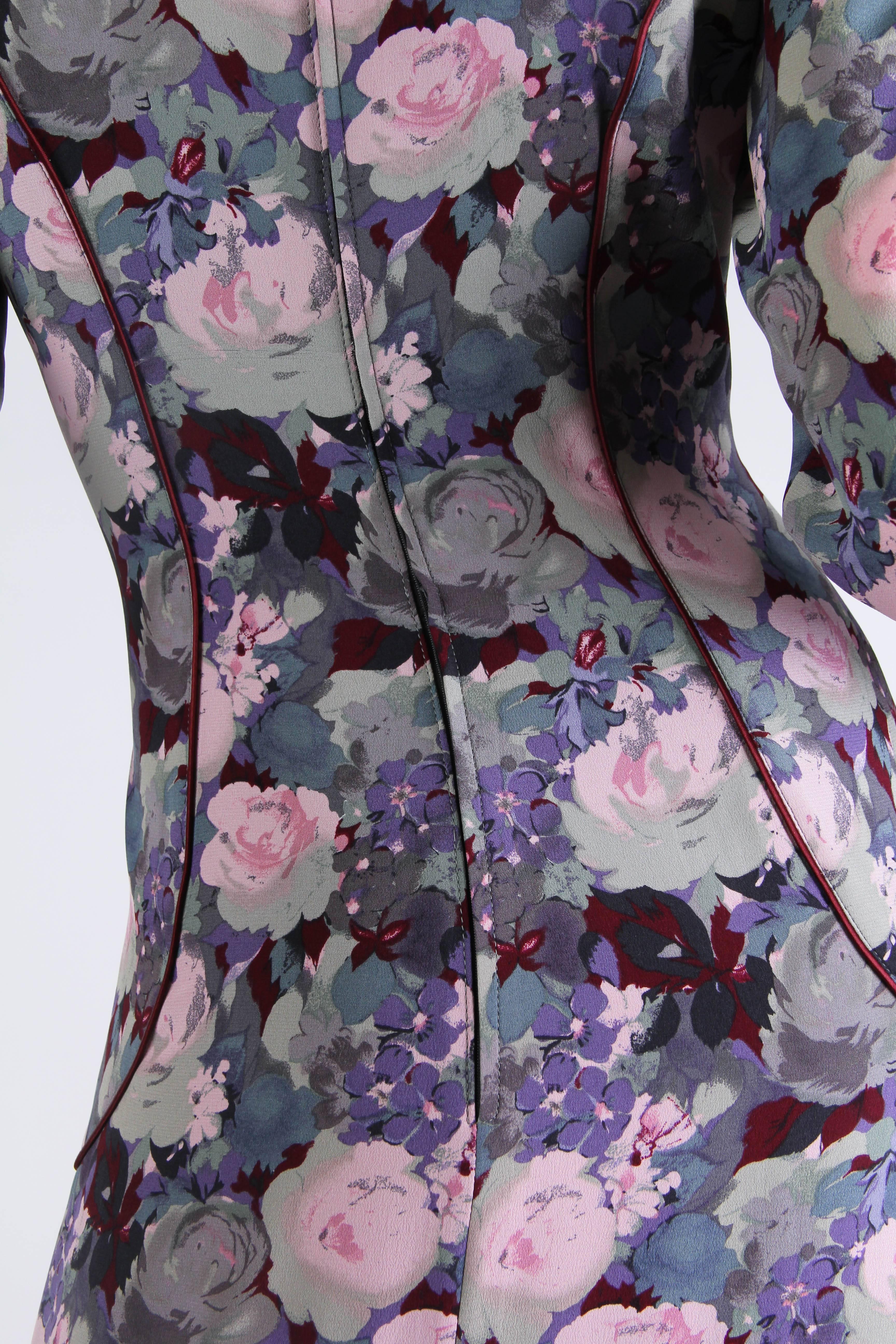 Ungaro Silk Floral Dress 4