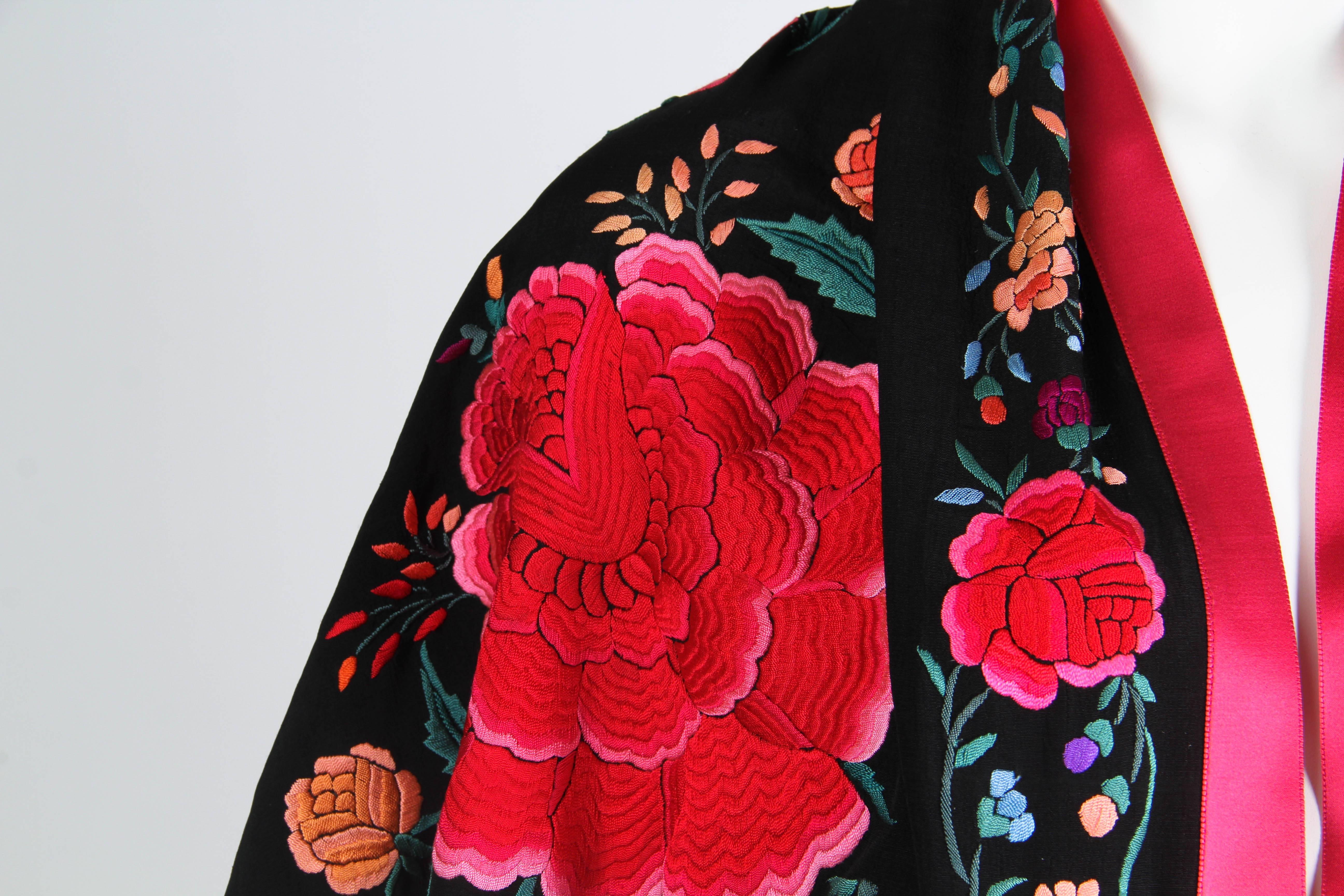 Hand Embroidered Cocoon Jacket 3