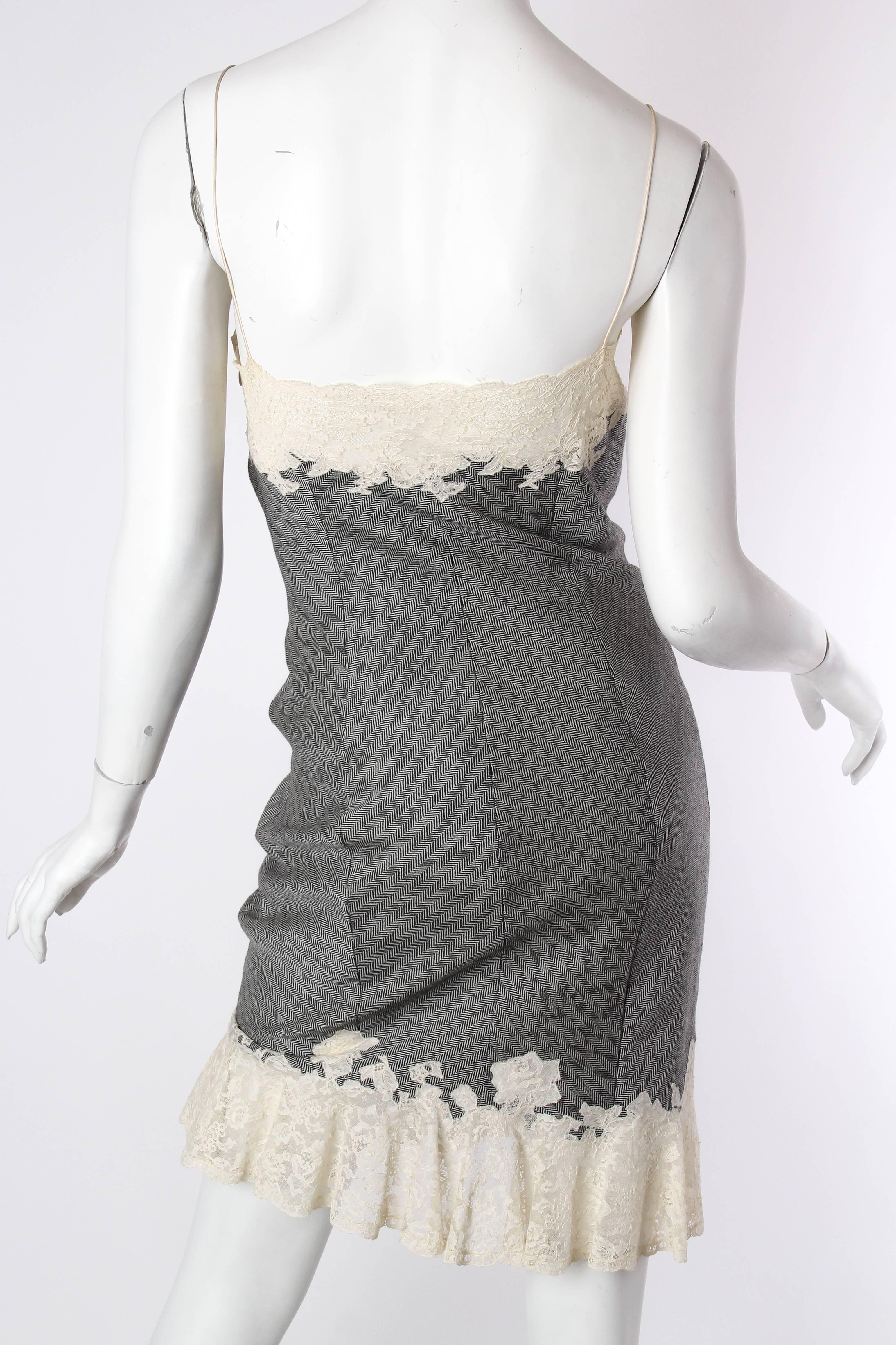 John Galliano for Christian Dior 1998 Bias Cut Lingerie Slip Dress In Excellent Condition In New York, NY