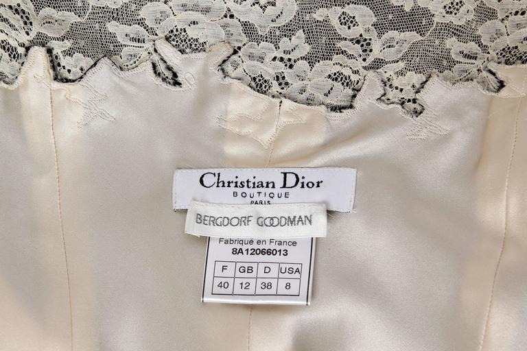 John Galliano for Christian Dior 1998 Bias Cut Lingerie Slip Dress at ...