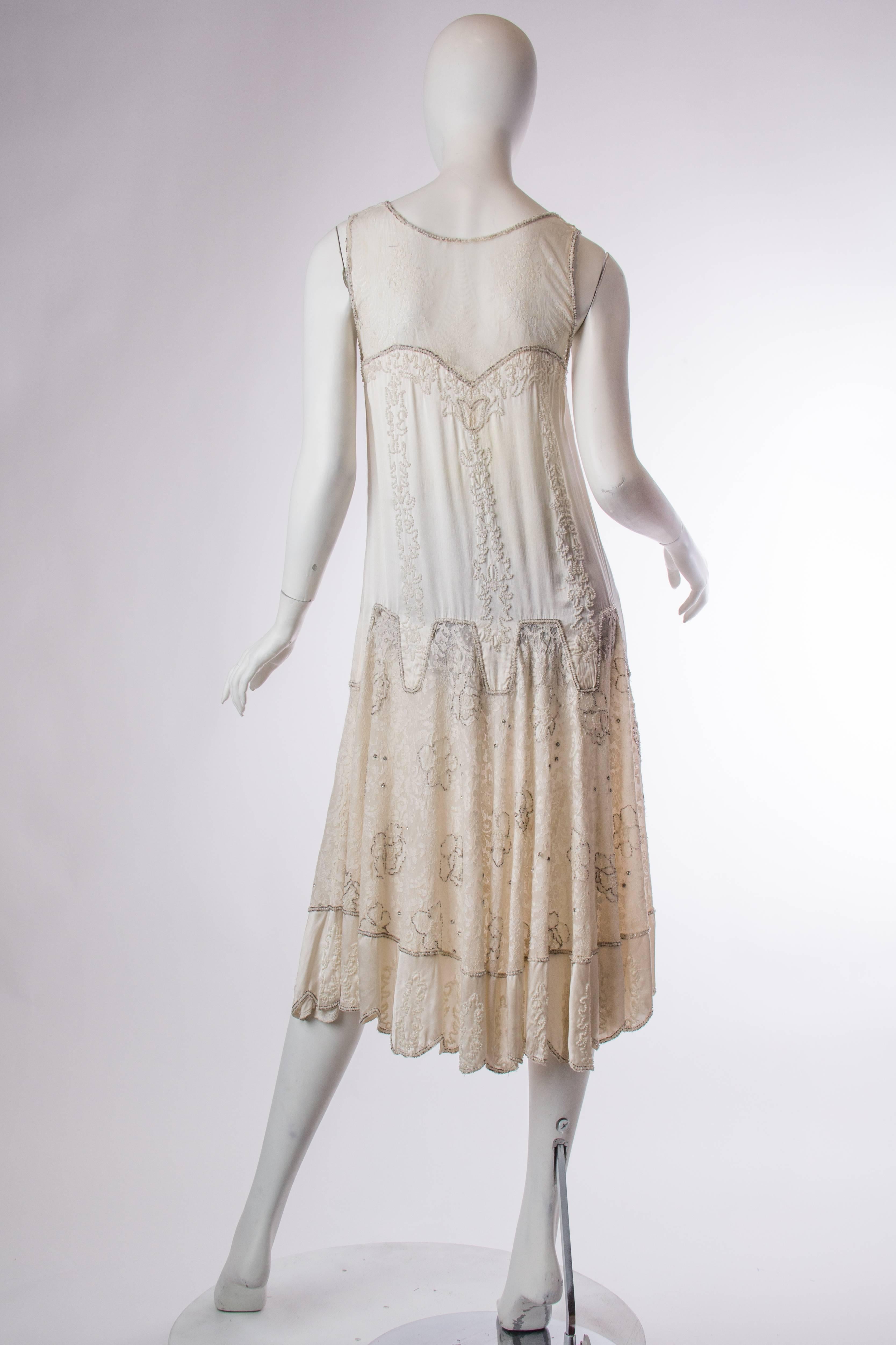 1920s dress drop waist