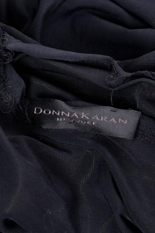 1990s Donna Karan Jersey Backless Gown at 1stDibs