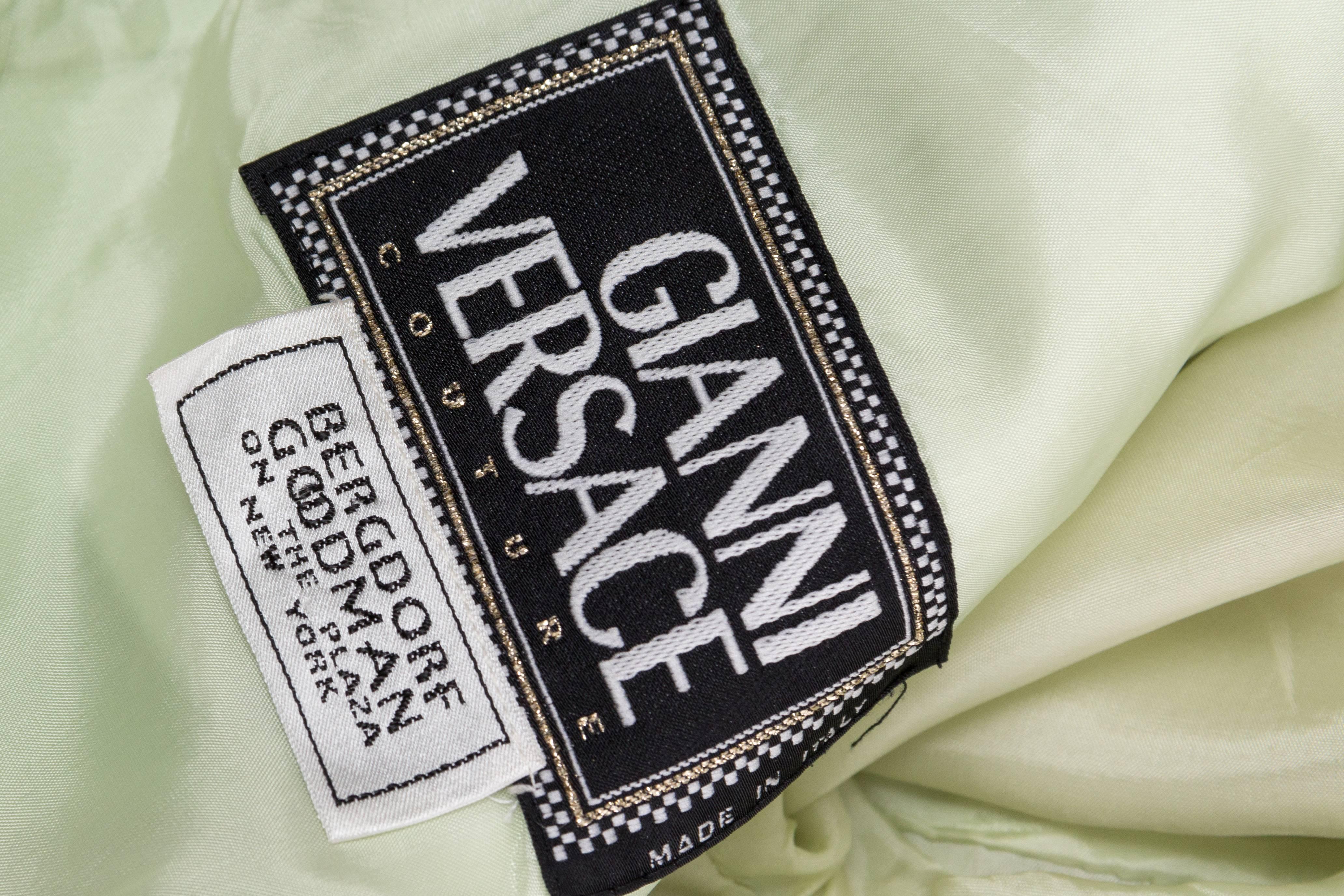 Gianni Versace Couture Pastel Medusa Button Jacket 3