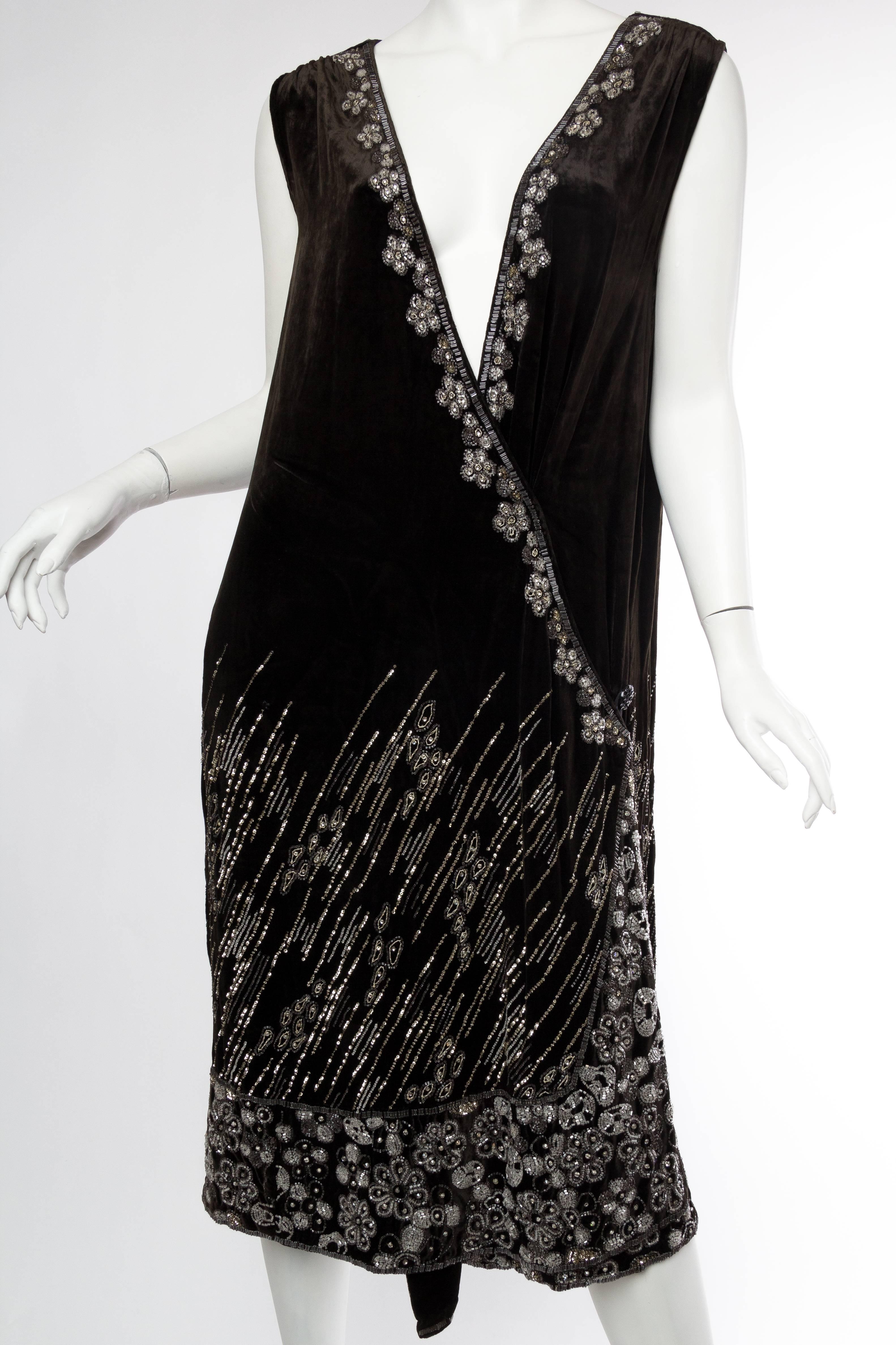 1920s wrap dress