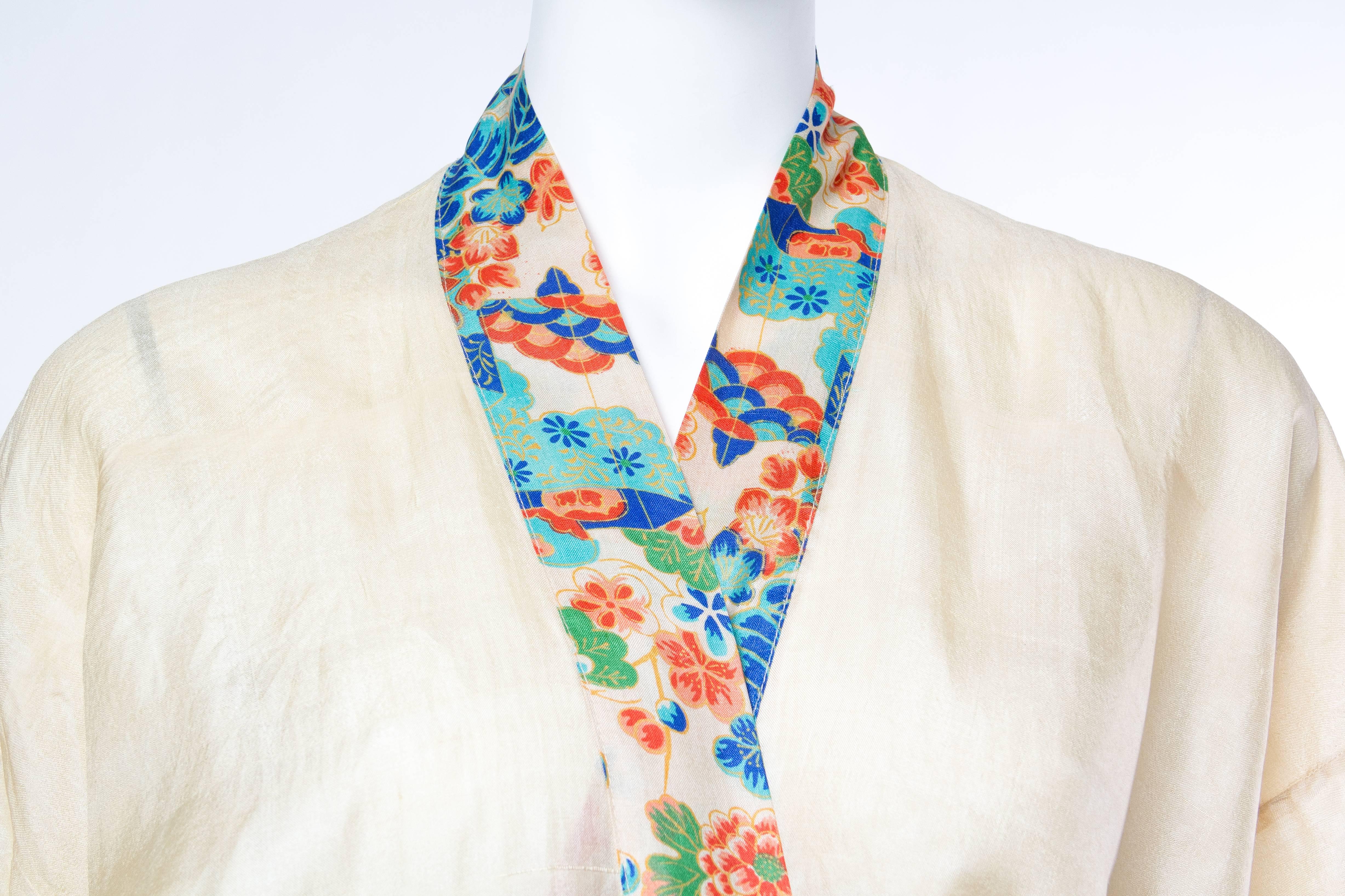 1920s Silk Dressing Kimono 1