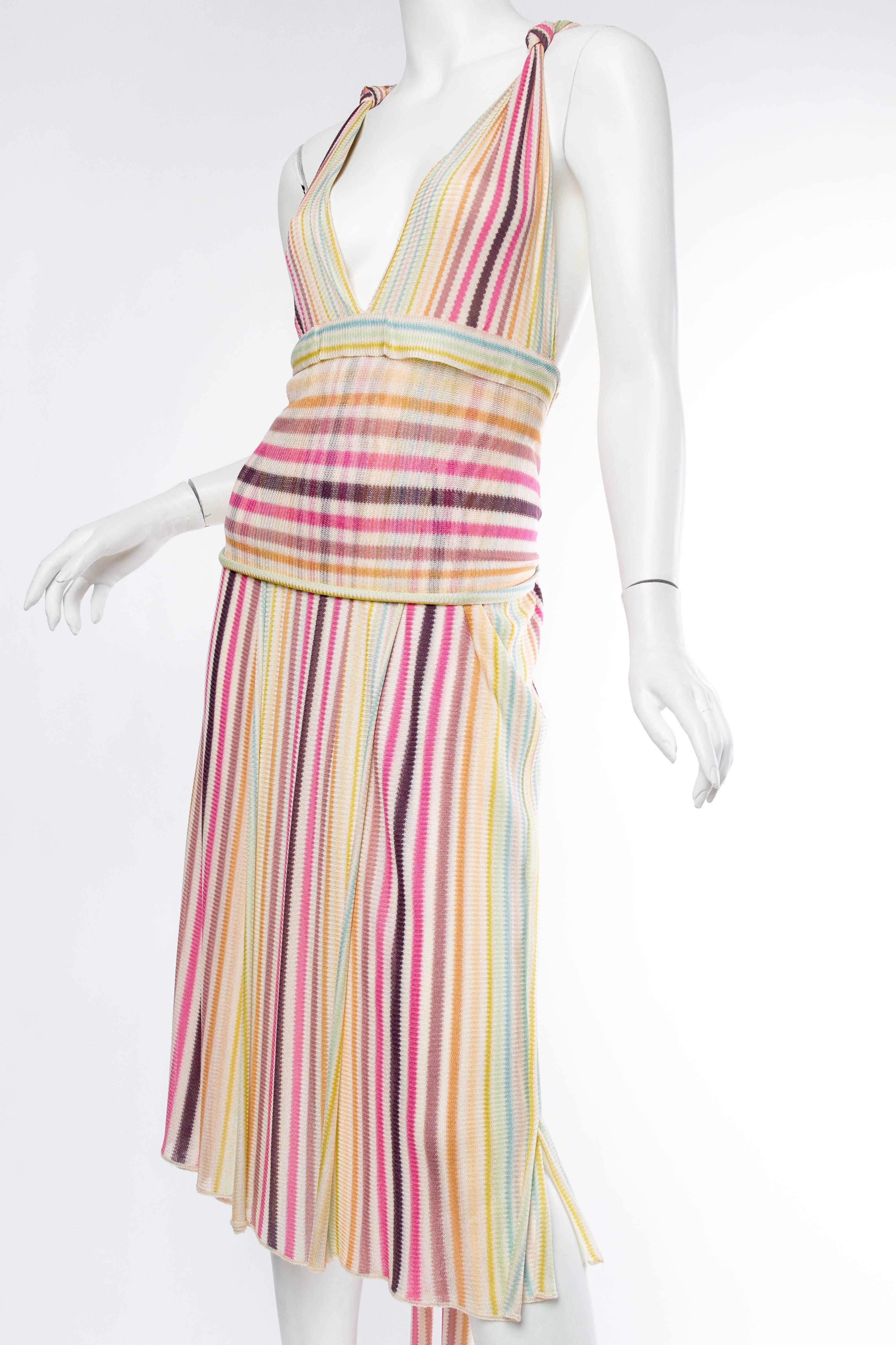Slinky Missoni Striped Dress In Excellent Condition In New York, NY