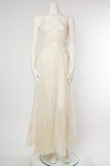 Alexander McQueen Inspired re-worked 1930s Lace Dress