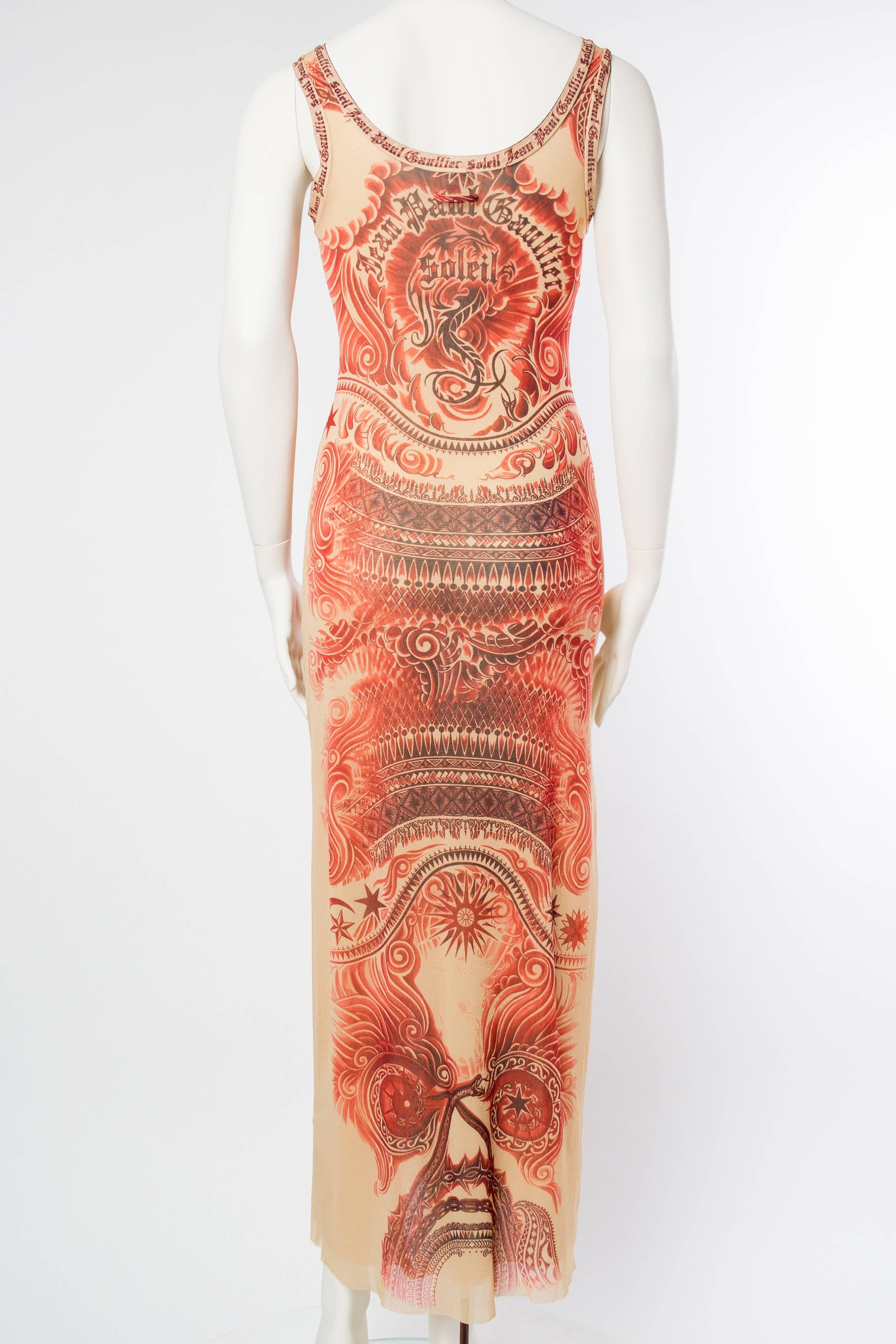 jpg tattoo dress