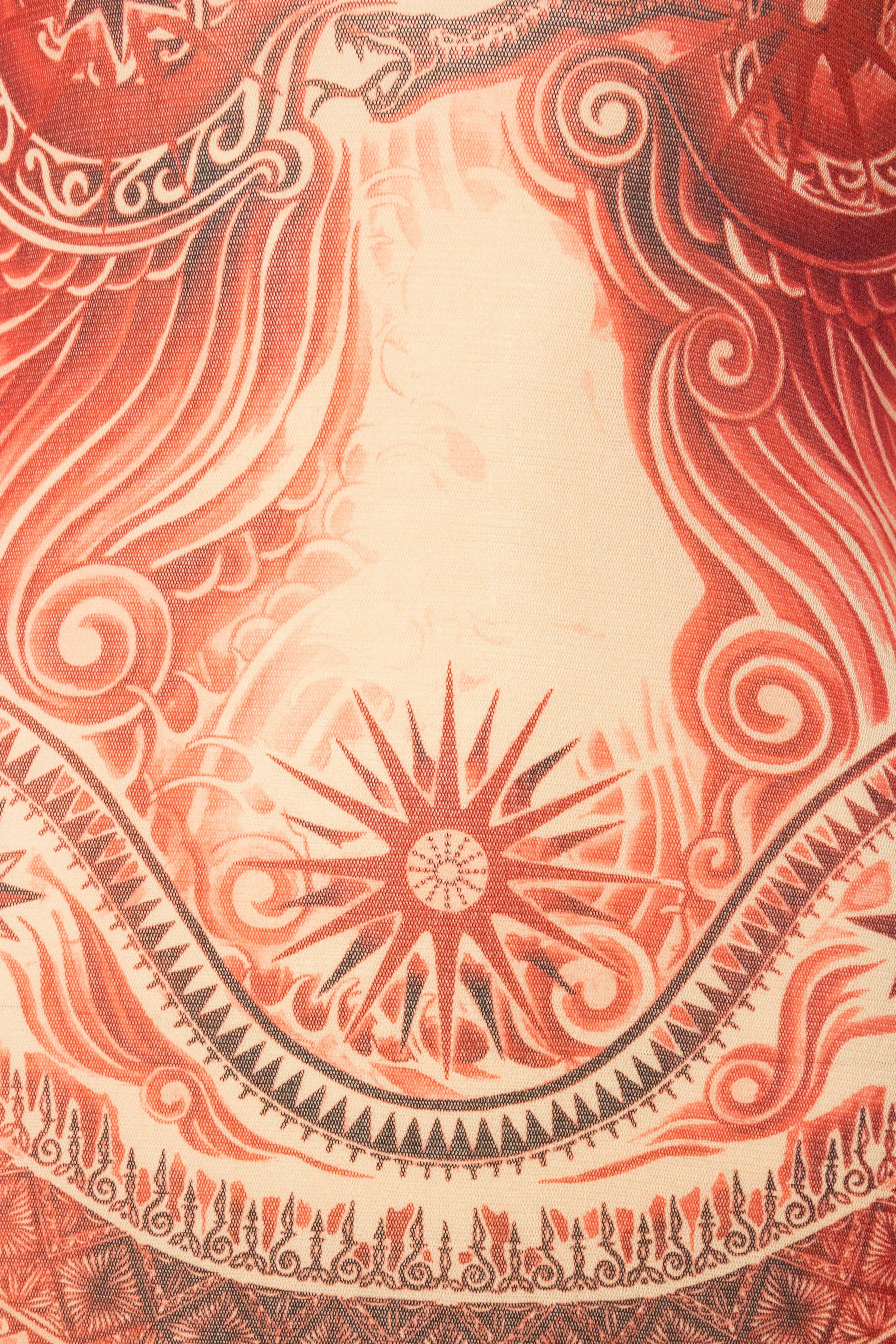Women's Jean Paul Gaultier Tattoo Print Dress & Bolero
