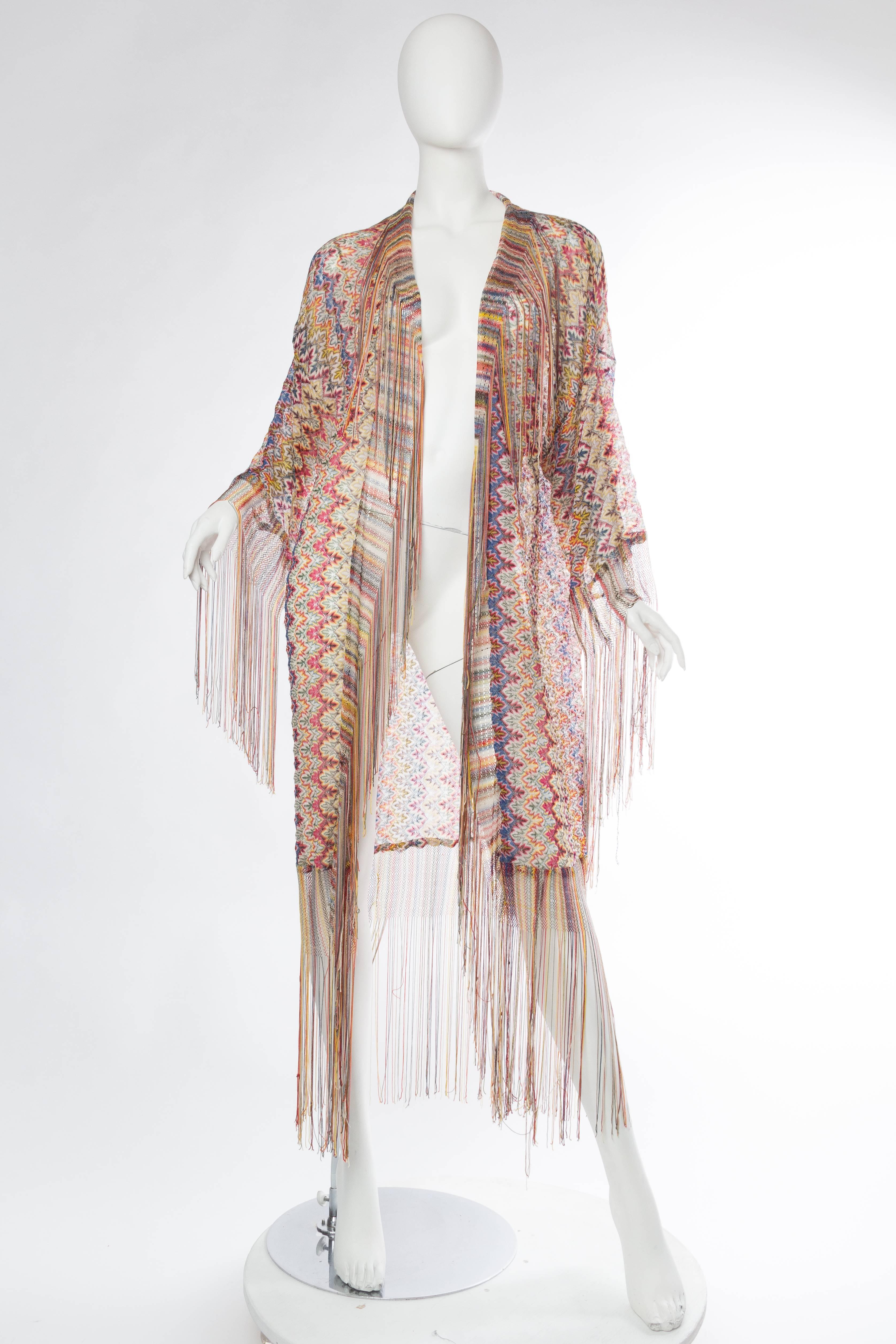 Made from an antique shawl either from the 1920s or 1970s. 