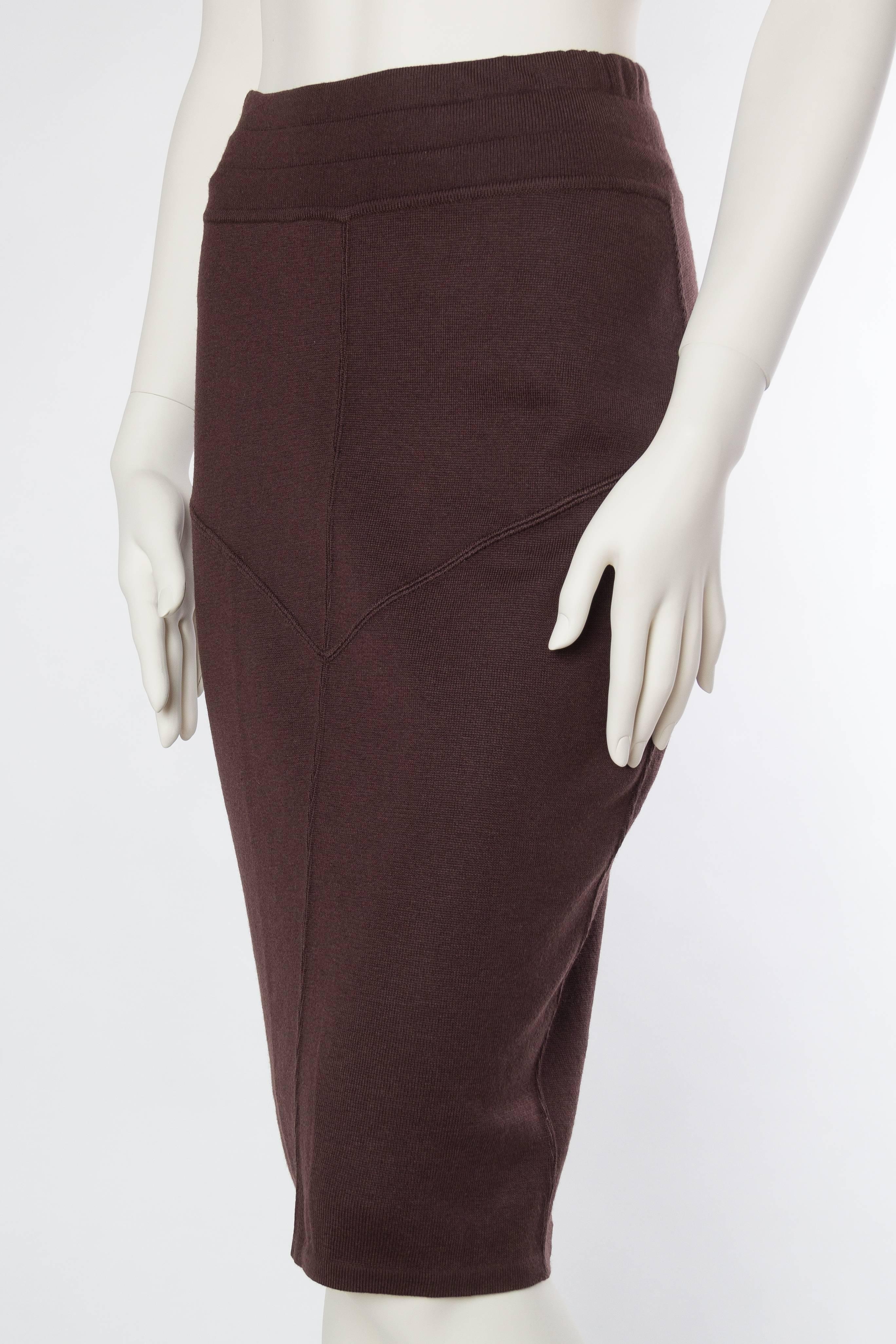 1980s Alaia Fitted Pencil Skirt In Excellent Condition In New York, NY