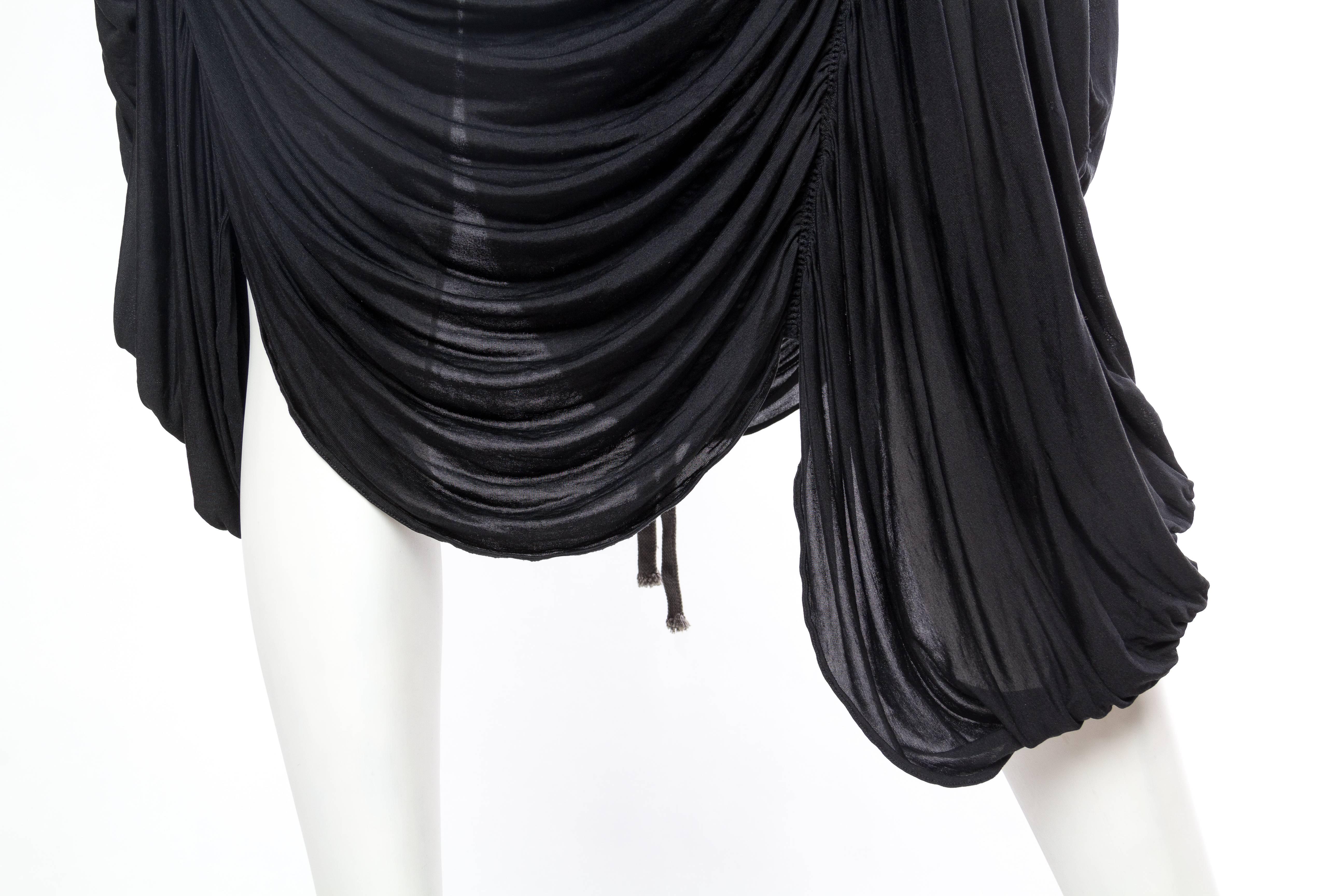 Extraordinarily Rare Very Early Issey Miyake Silk Jersey Dress 3
