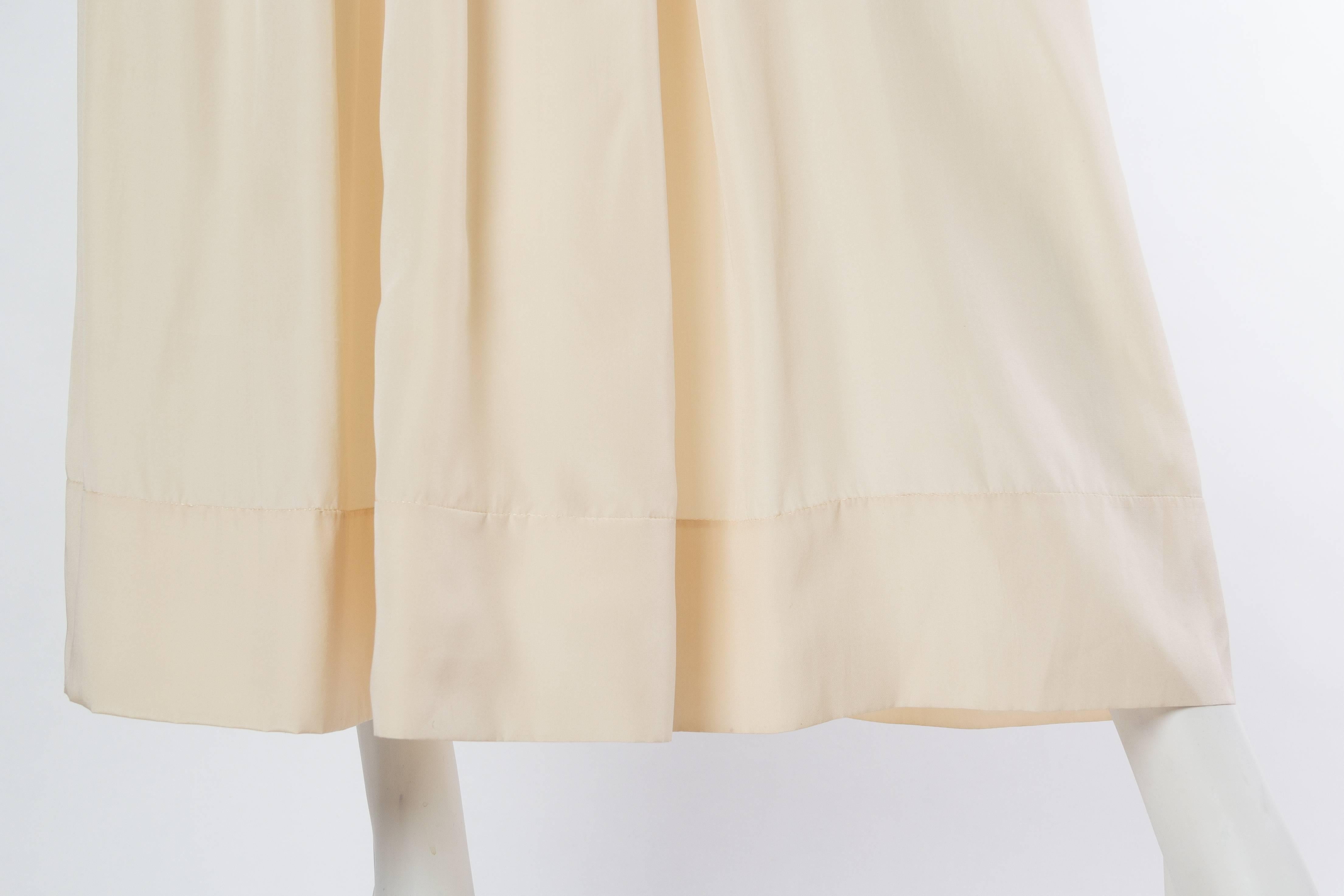 Edwardian Silk and Lace Negligee Dress 5