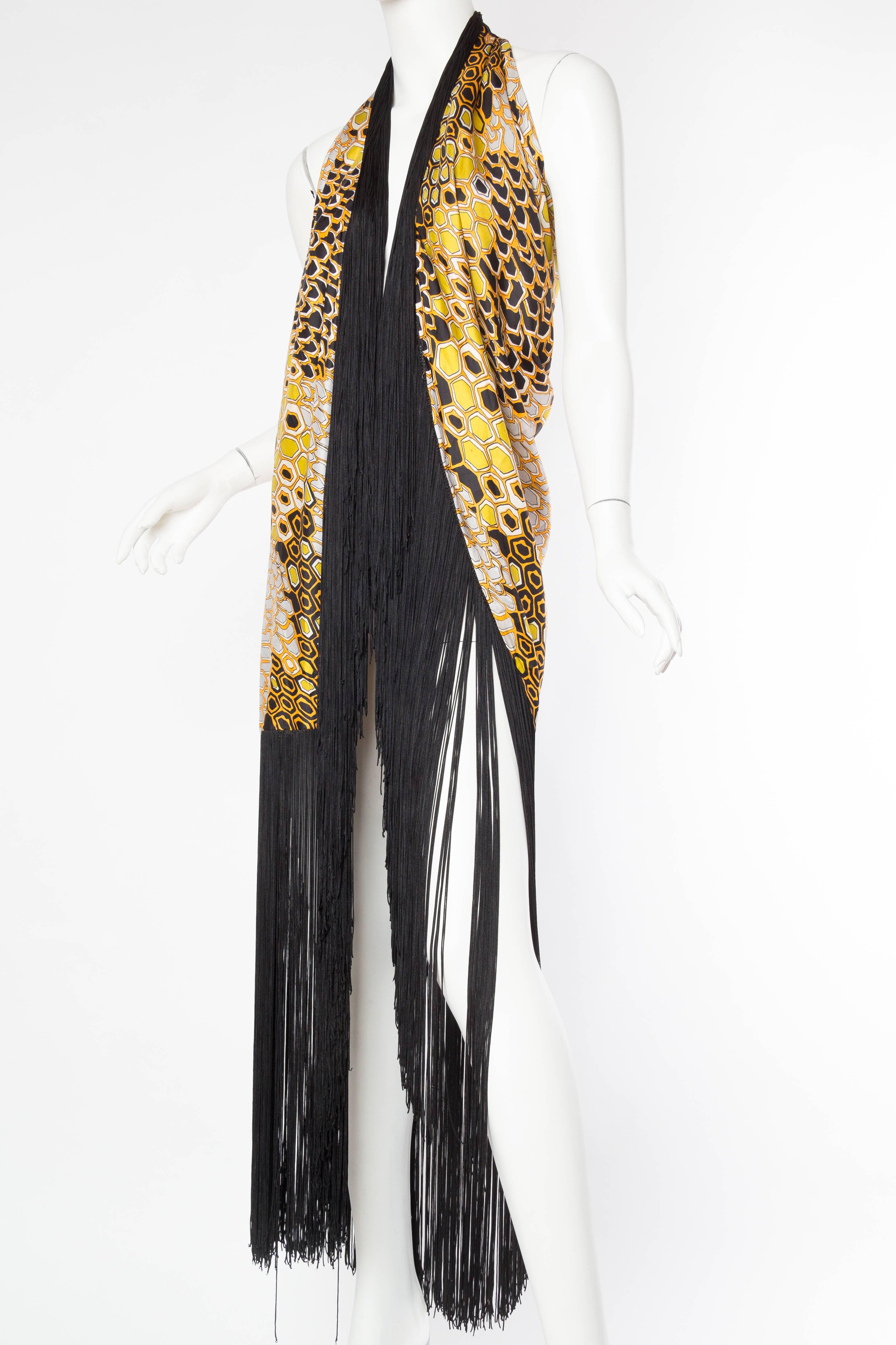 1960s Fringed Halter-Shawl-Vest In Excellent Condition In New York, NY