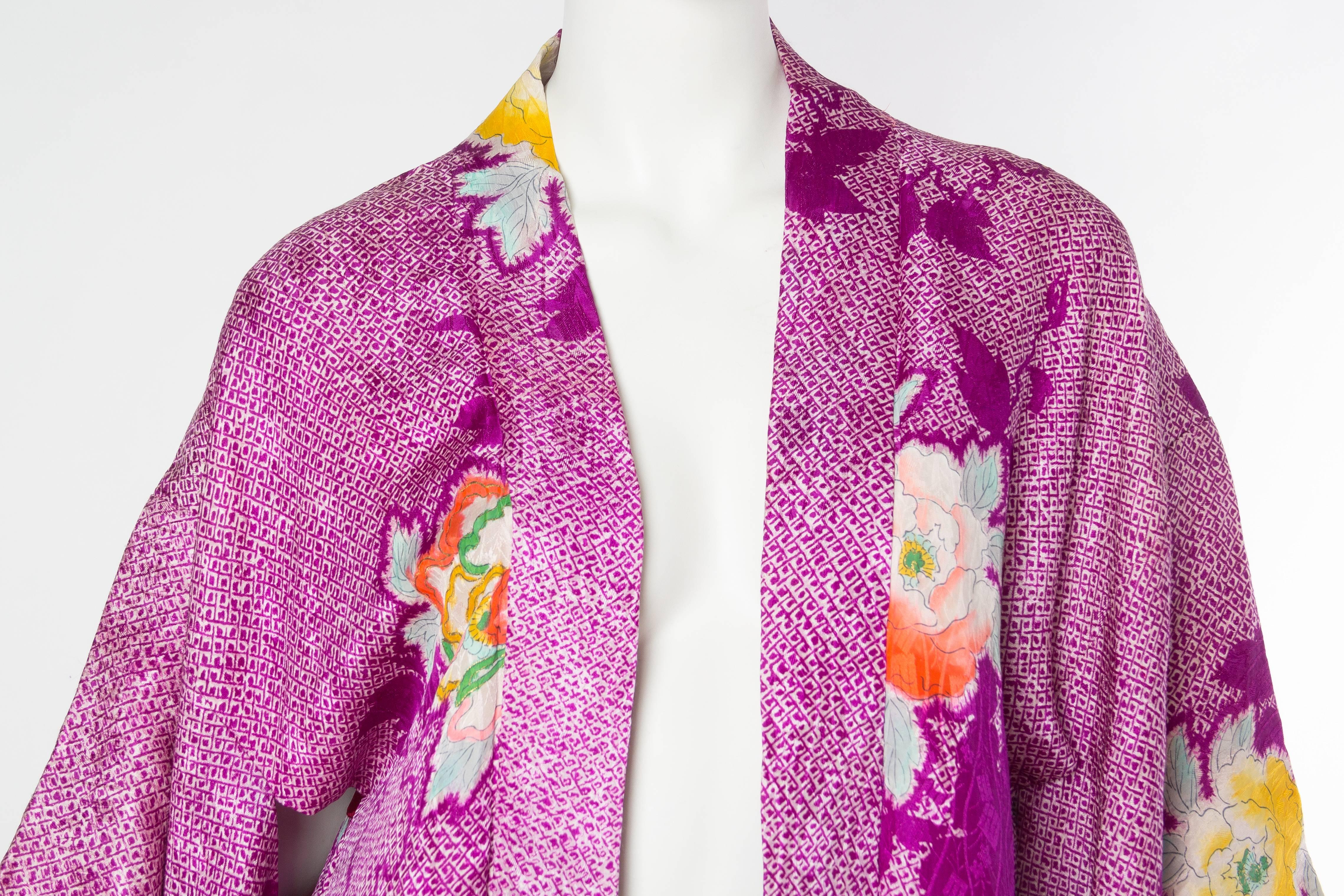 Vintage Silk Kimono 1