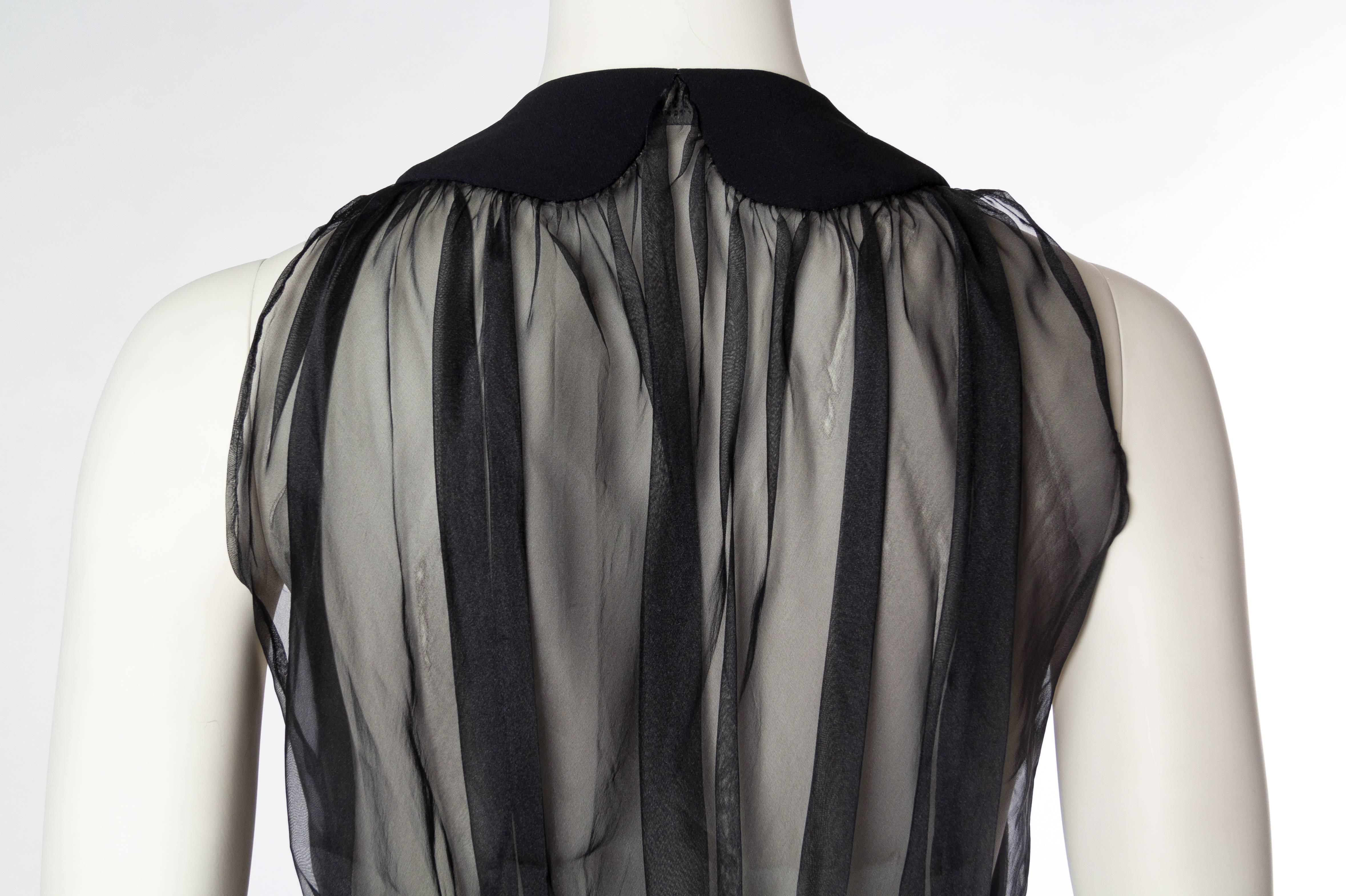 Geoffrey Beene Sheer Back Dress 3