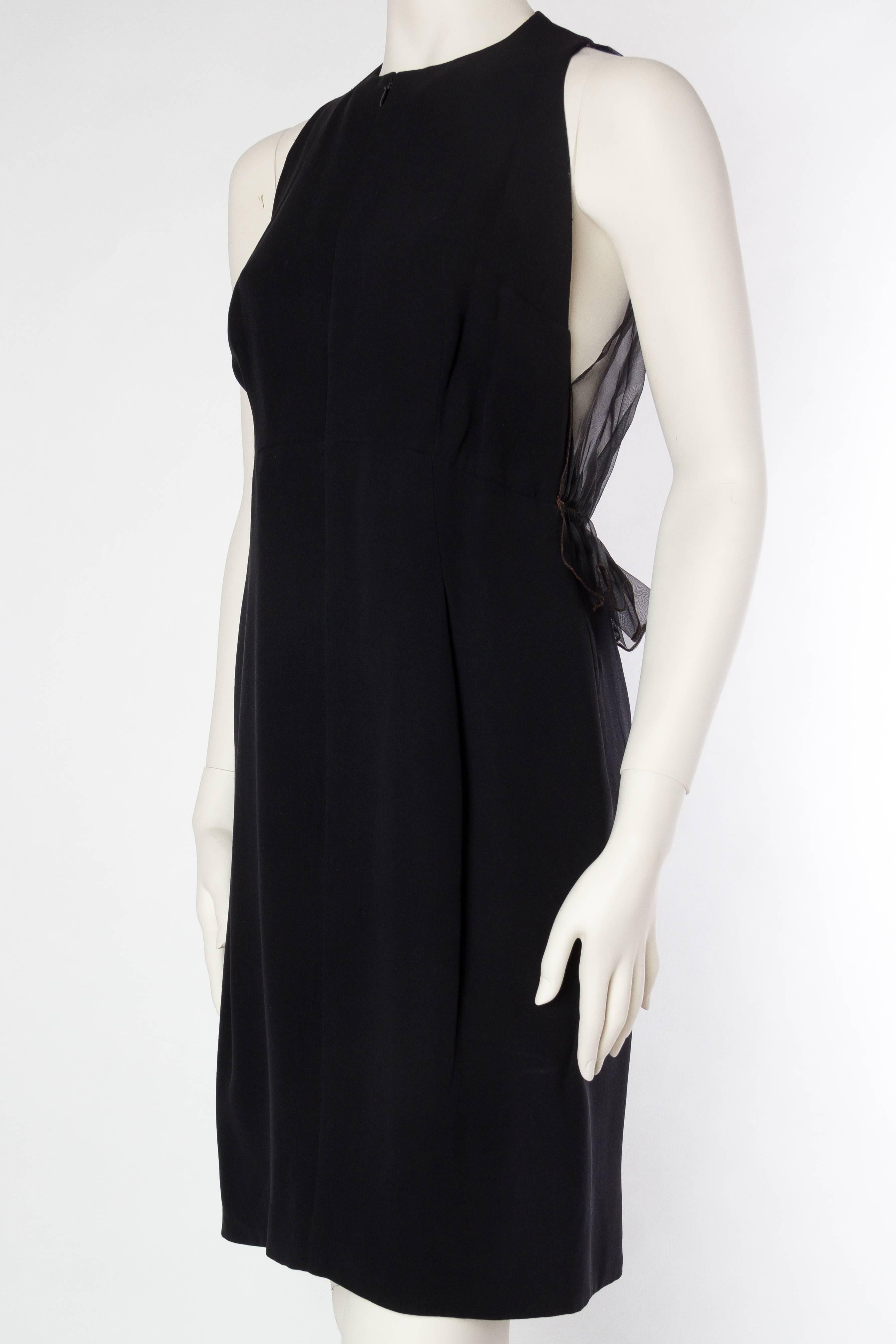 Geoffrey Beene Sheer Back Dress In Excellent Condition In New York, NY