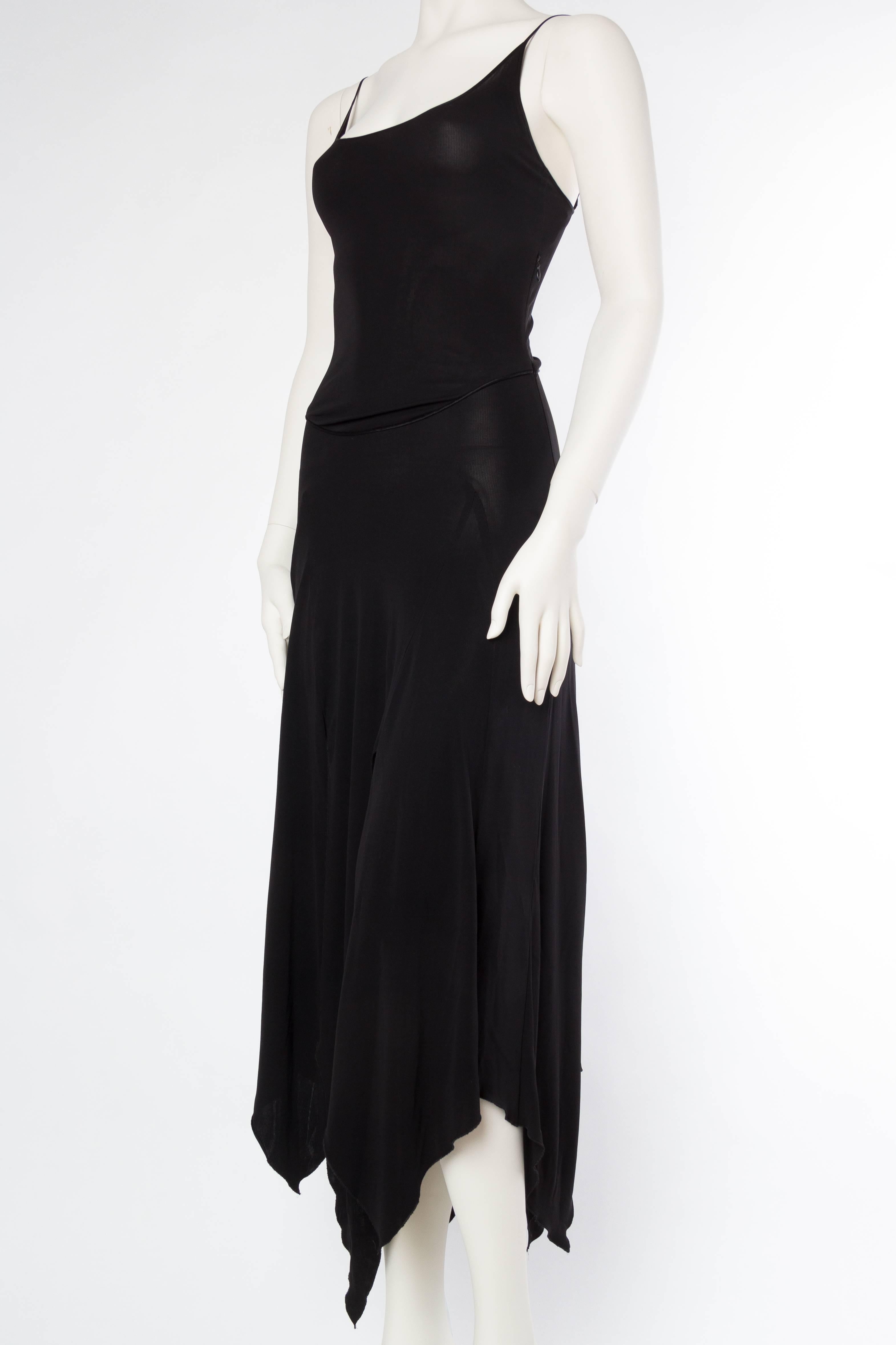 Givenchy Spandex Dancer Style Dress with High Slits In Excellent Condition In New York, NY