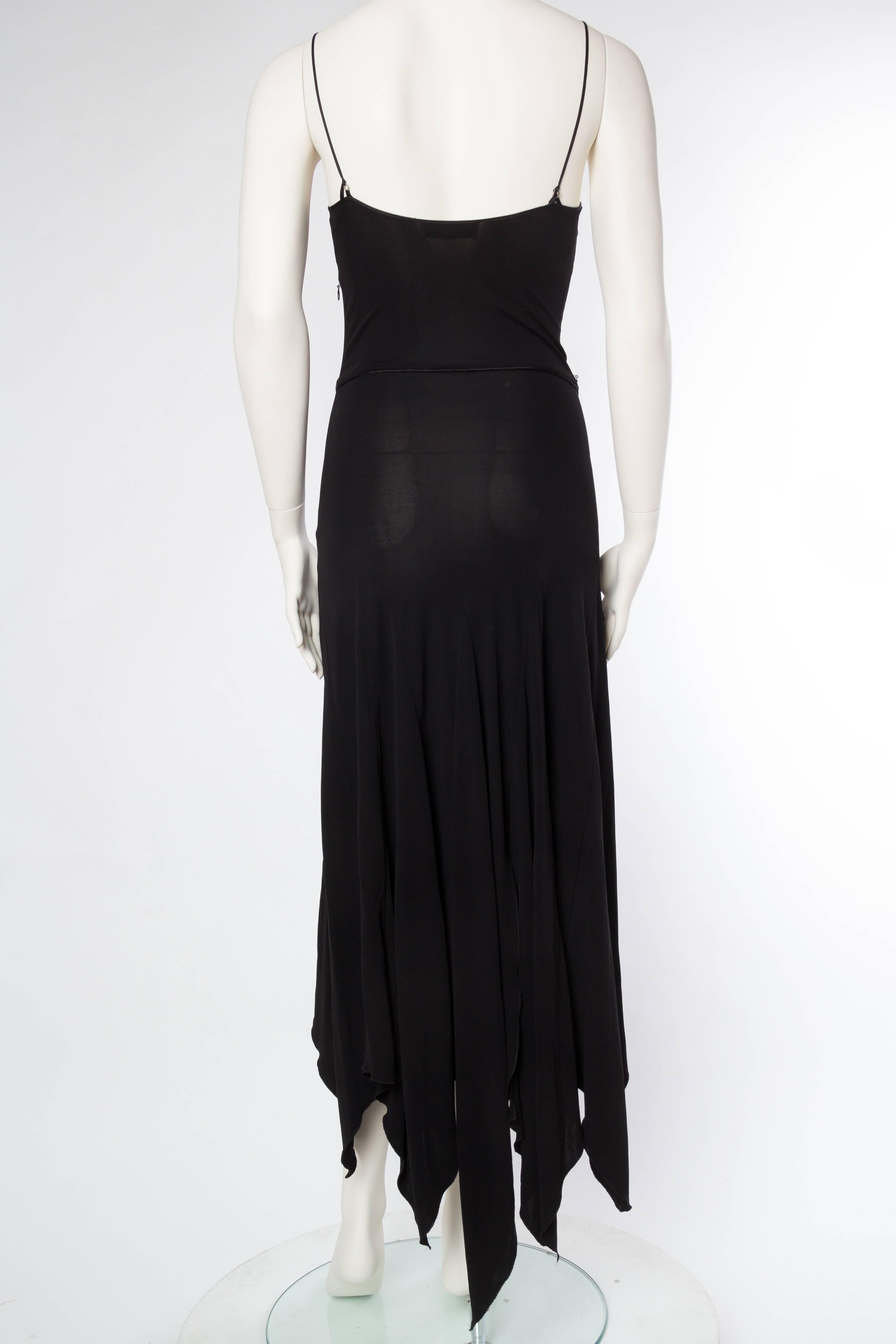 Women's Givenchy Spandex Dancer Style Dress with High Slits