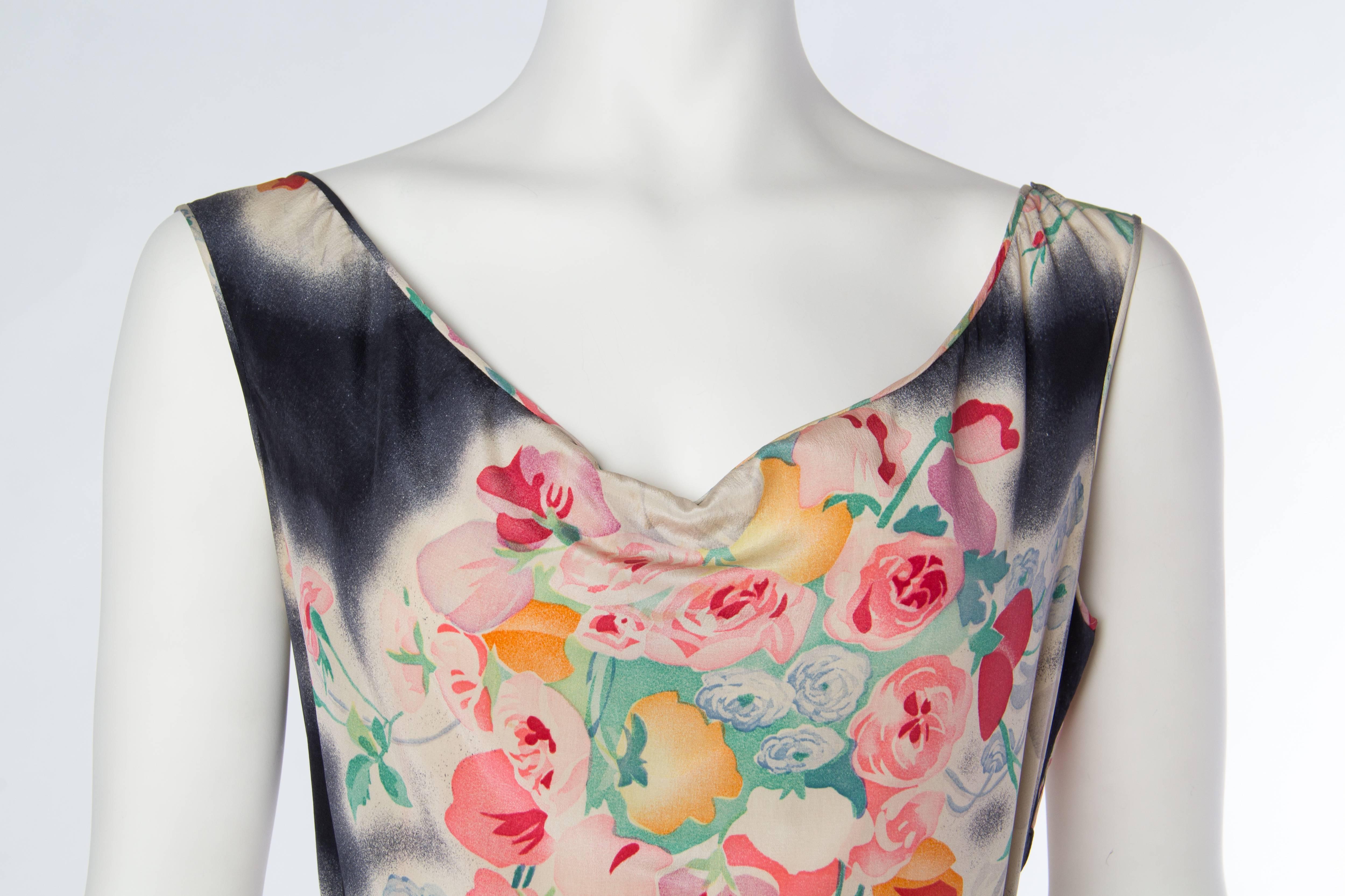 Early 1930s Bias Cut Silk Gown 2