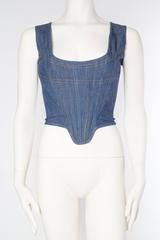 Vivienne Westwood Anglomania Denim Corset