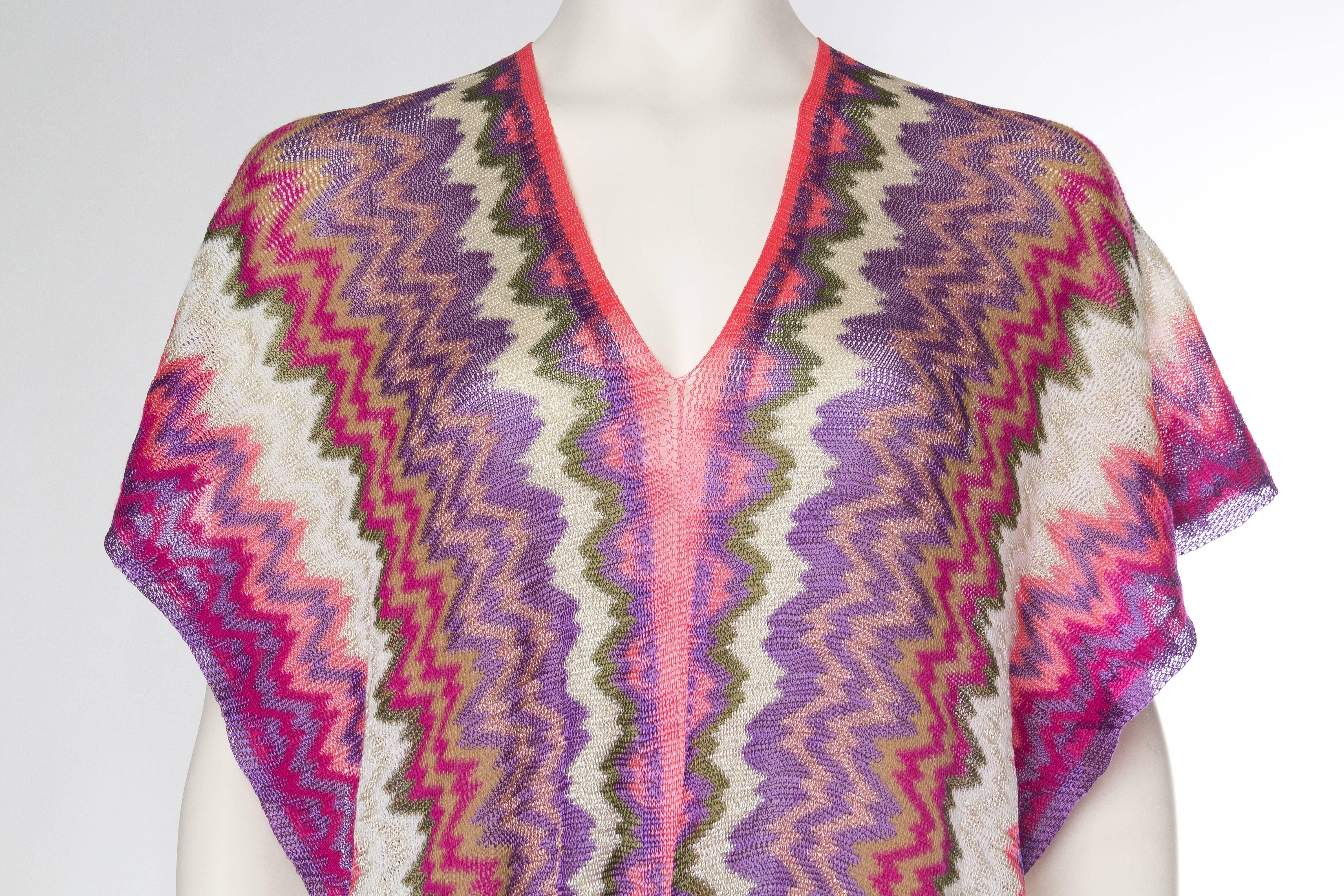 Missoni 3-Way Wear Scarf Top with Fringe 4