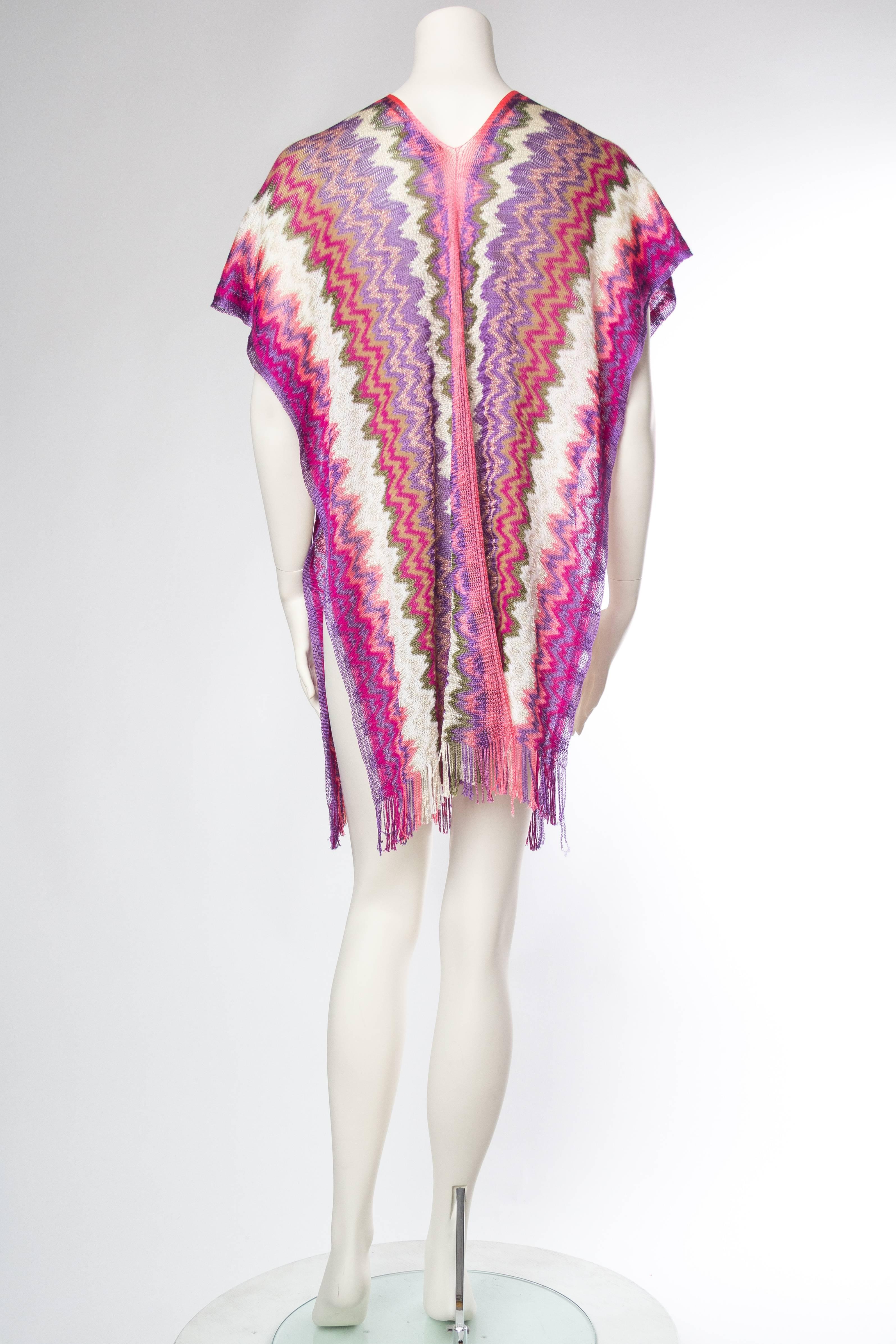 Missoni 3-Way Wear Scarf Top with Fringe 3