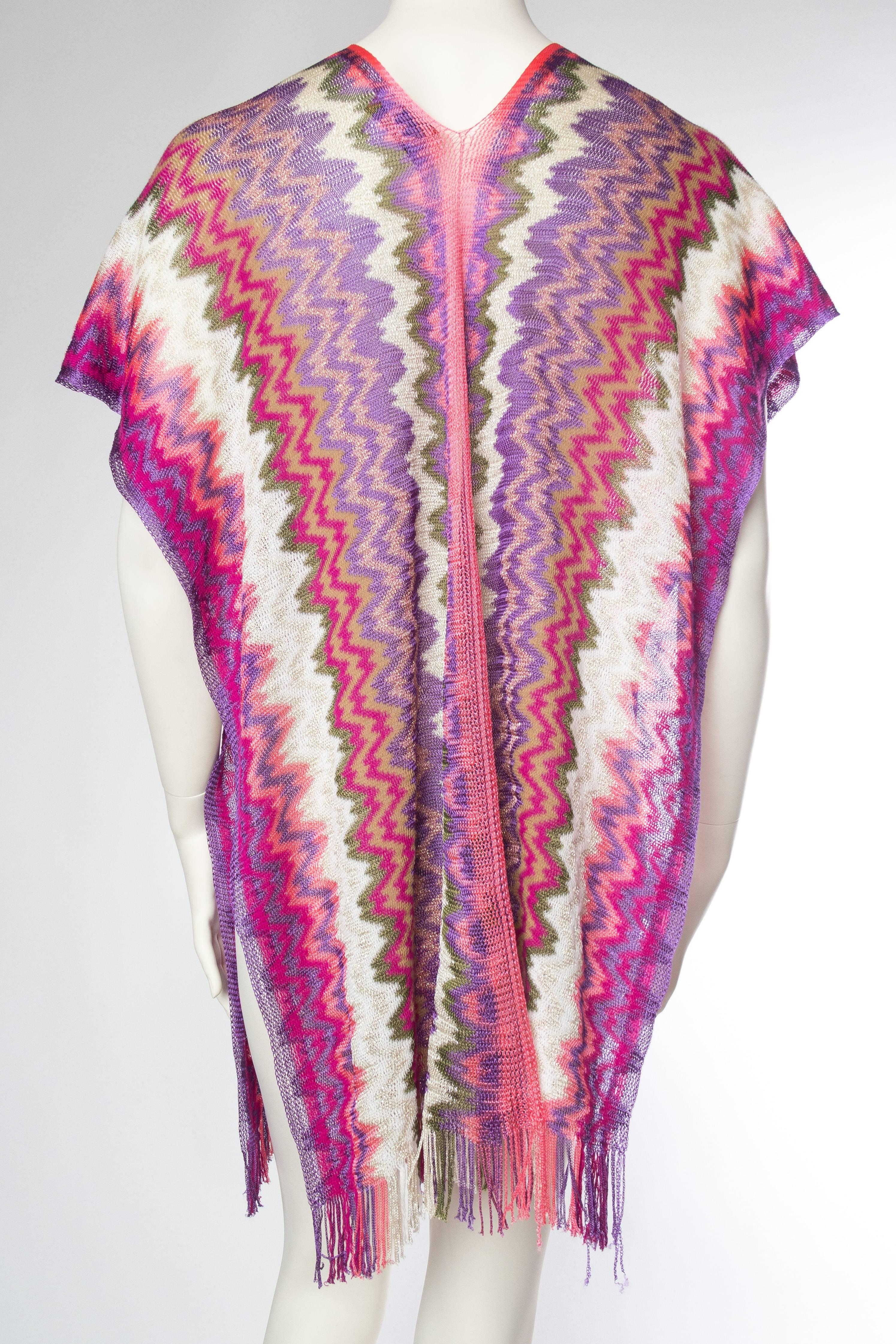Missoni 3-Way Wear Scarf Top with Fringe 2