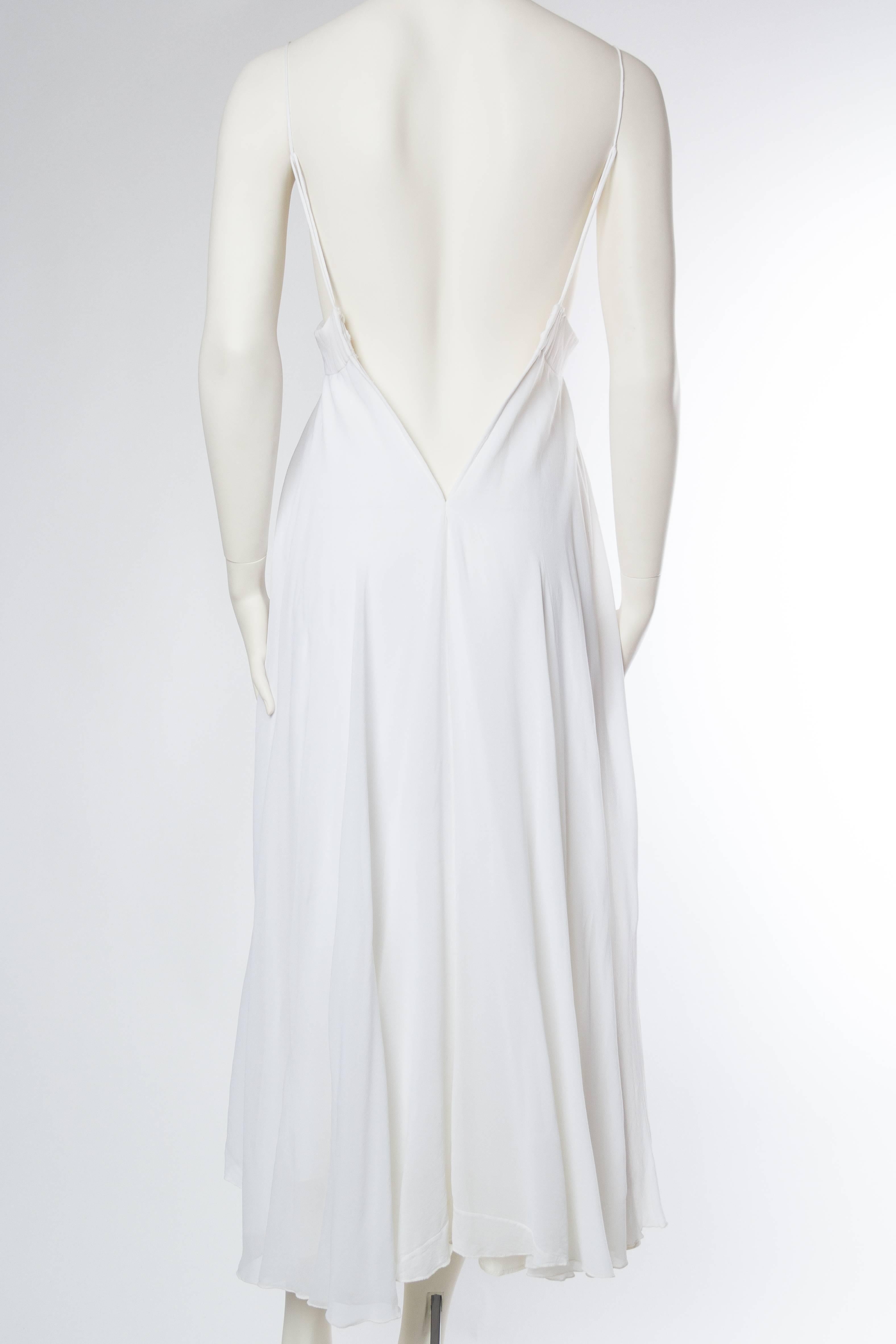 Exquisite Madame Gres Style Pleated Chiffon Dress 3