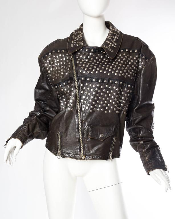 jean paul gaultier leather jacket