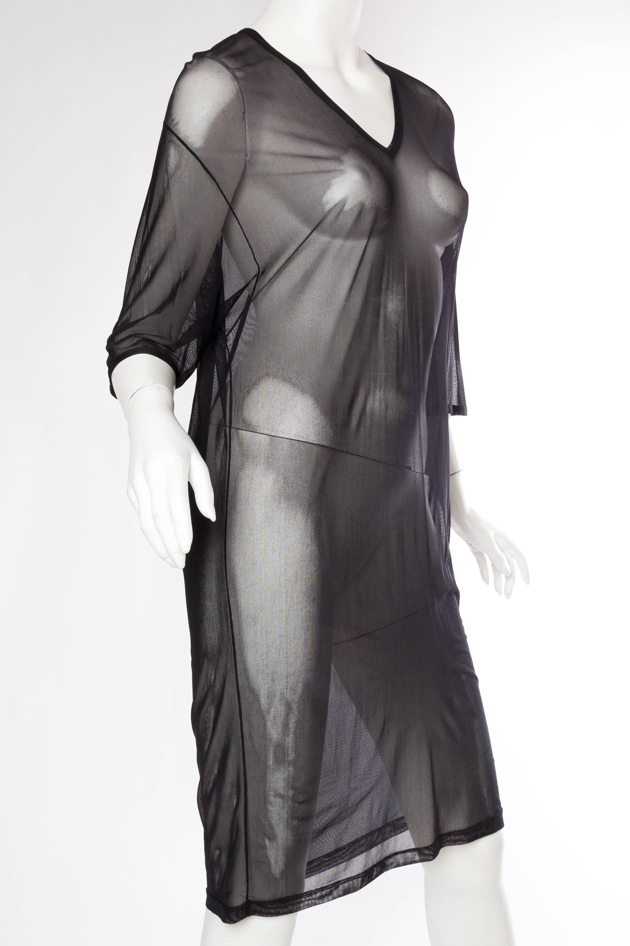 Tom Ford Gucci Sheer Net T-Shirt Dress In Excellent Condition In New York, NY