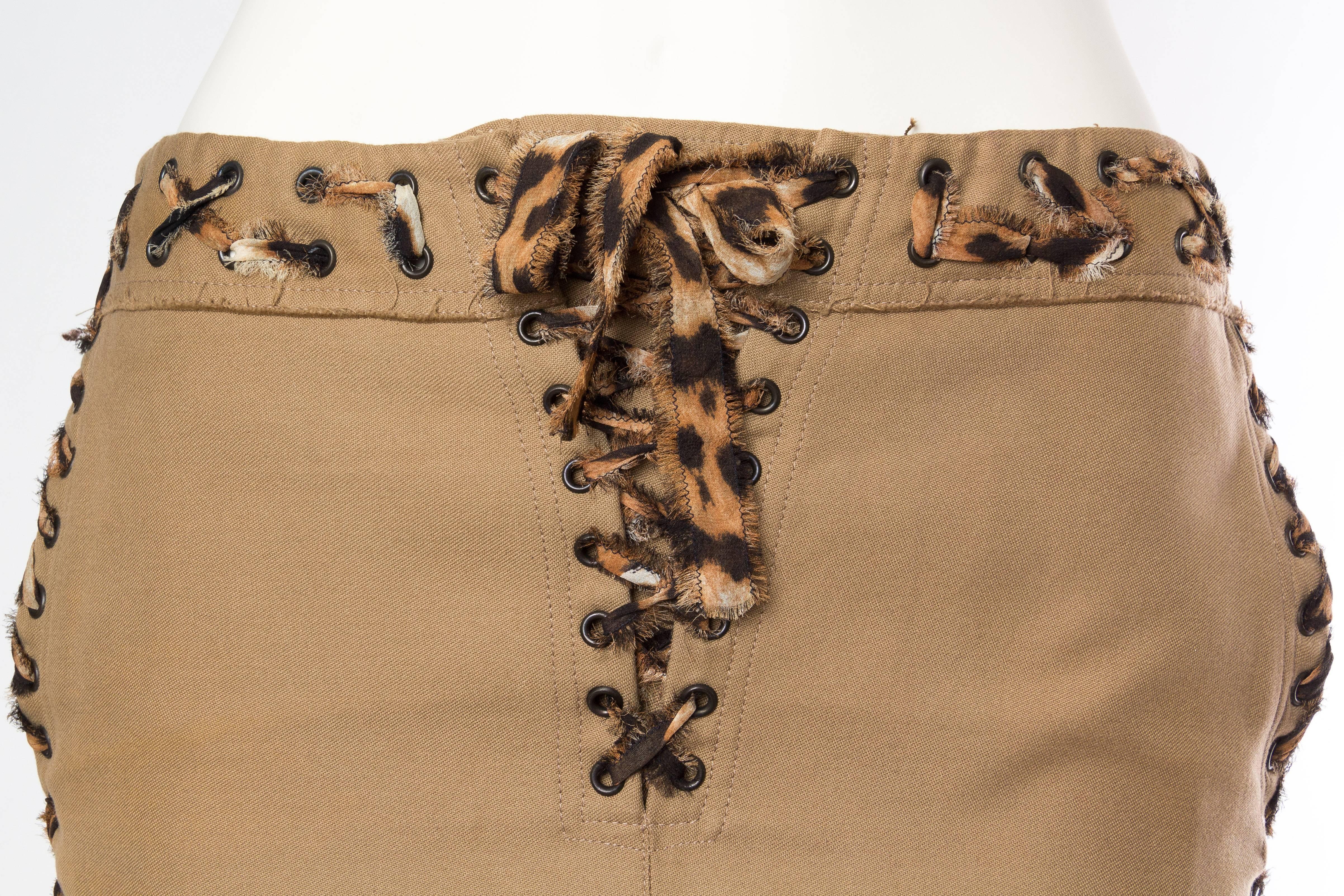 Tom Ford Yves Saint Laurent Safari Skirt 1