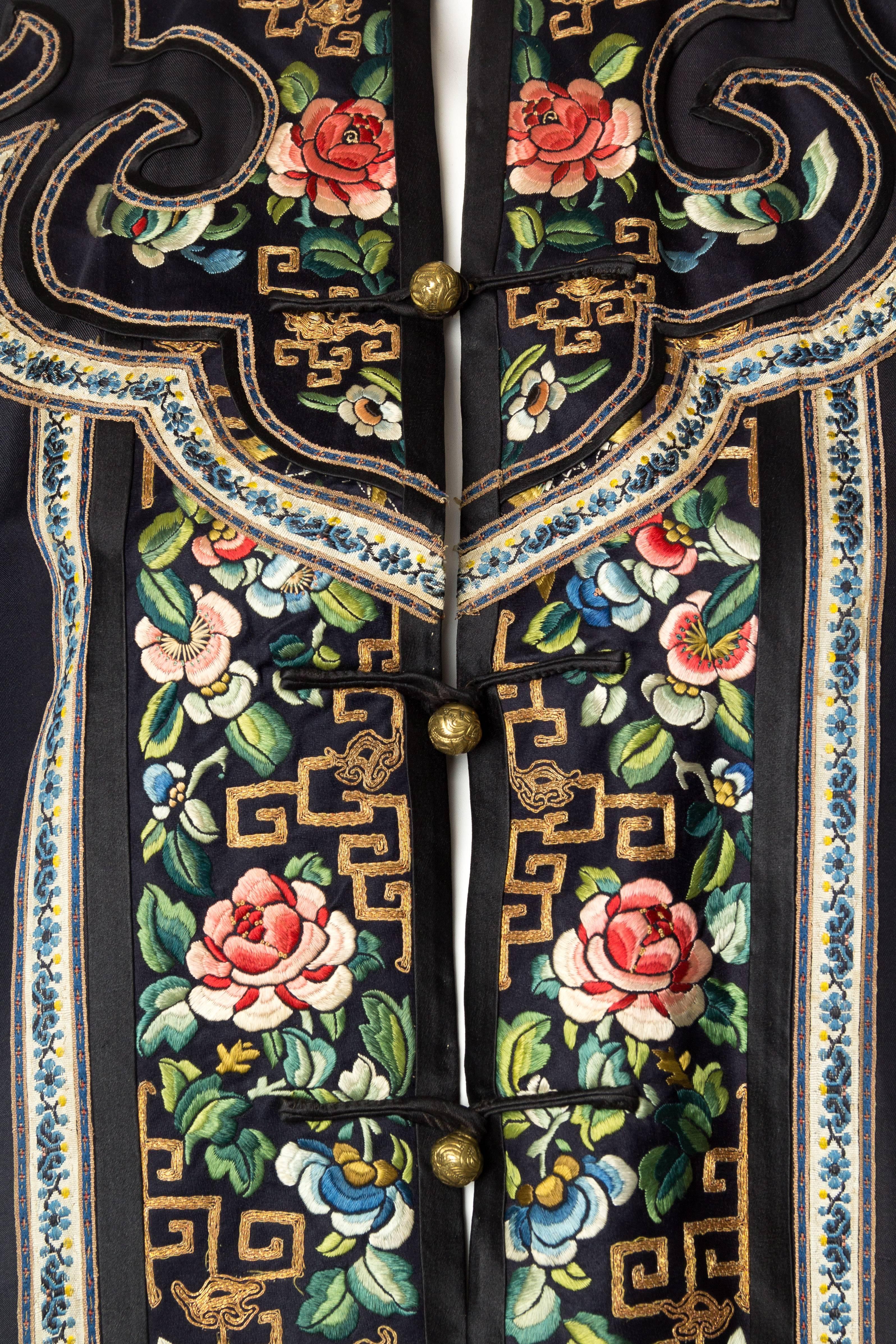 Antique Chinese Embroidered Jacket 1