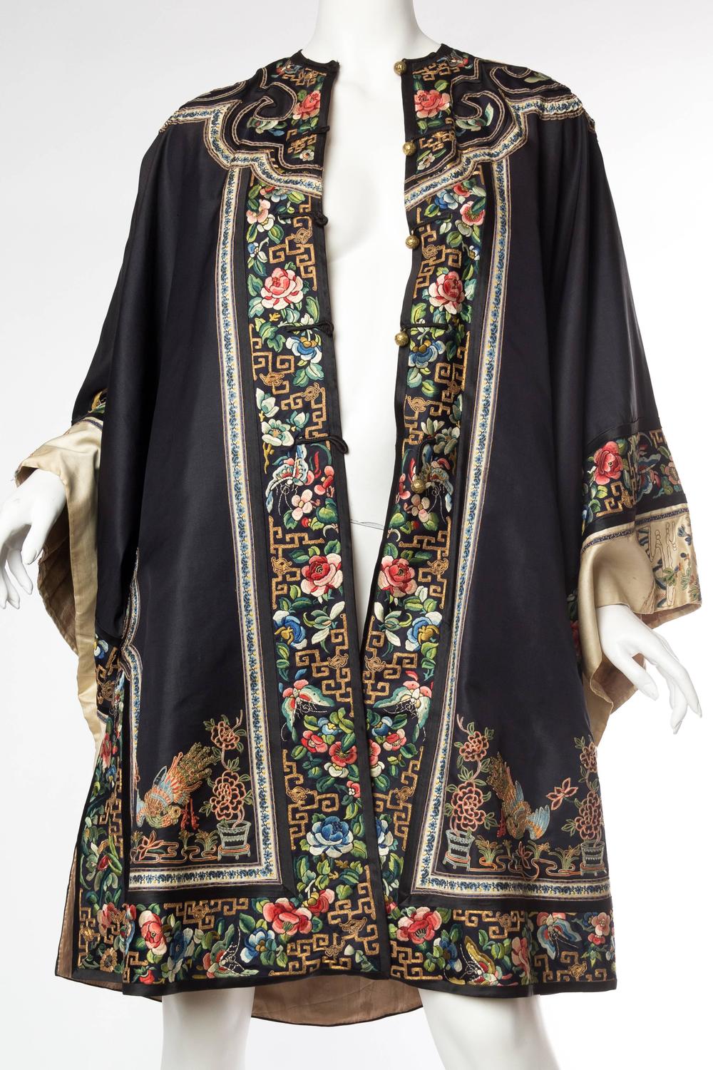 Antique Chinese Embroidered Jacket For Sale at 1stdibs