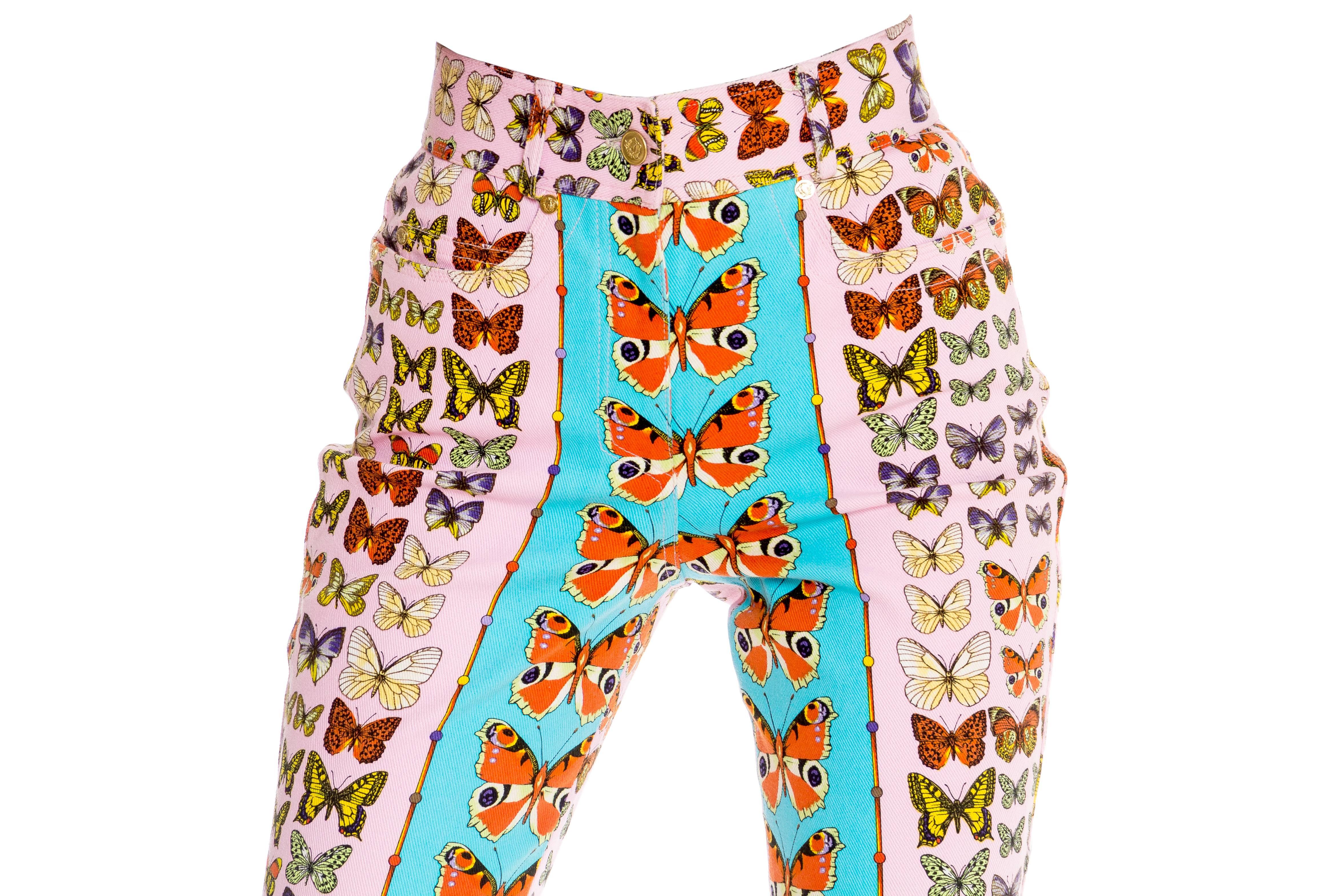 butterfly pants 80s
