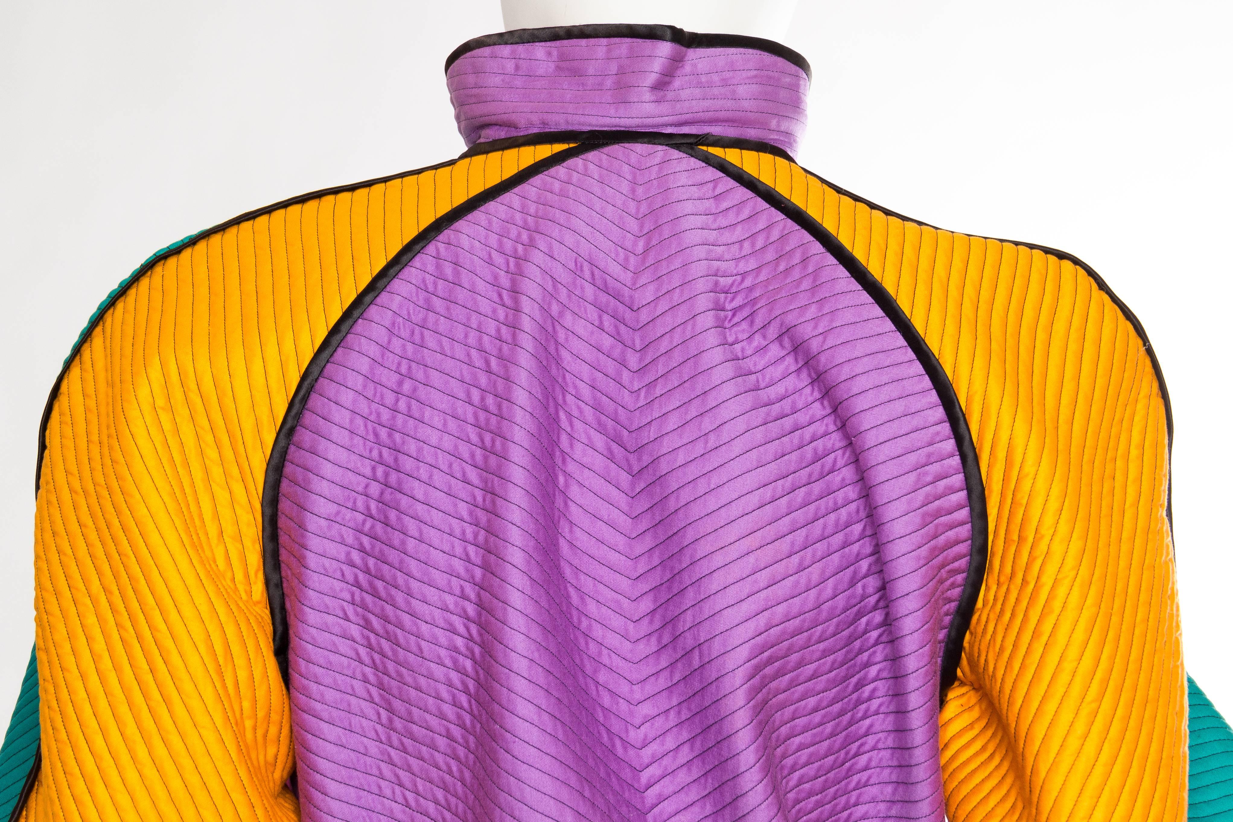 Quilted Colour-Blocked Jacket from Stanley Korshak 3