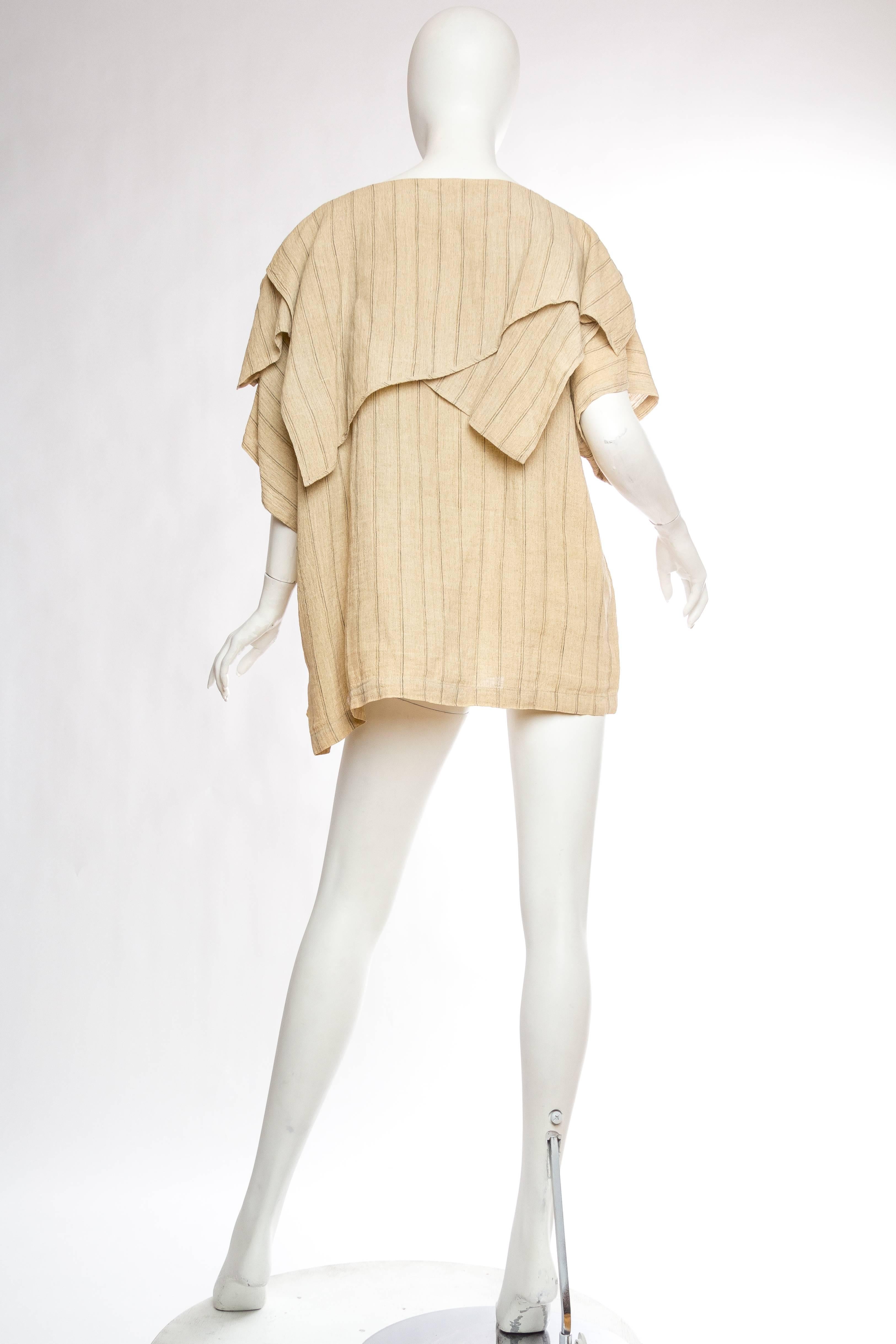 Early Issey Miyake Linen Top 2