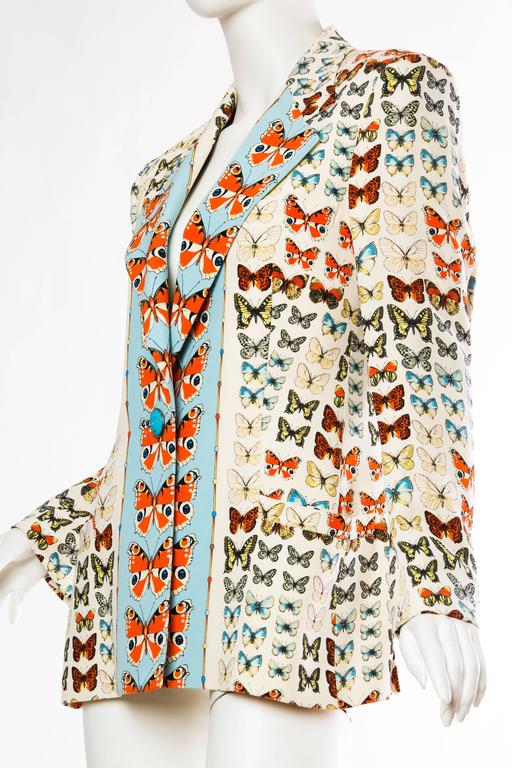 versace butterfly shirt