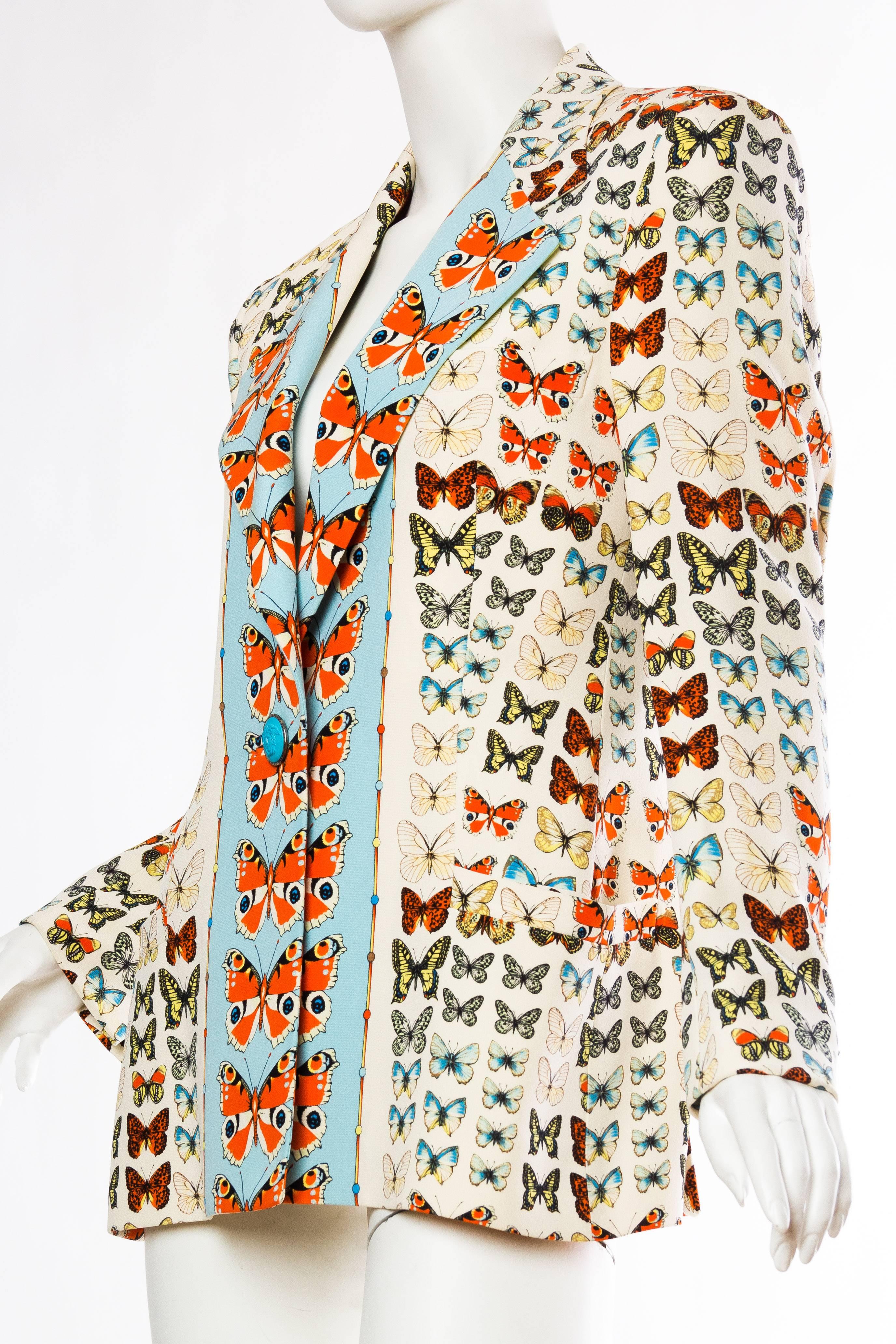 versace butterfly jacket