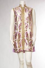 Beautifully Hand Detailed Moroccan Tunic in Gold