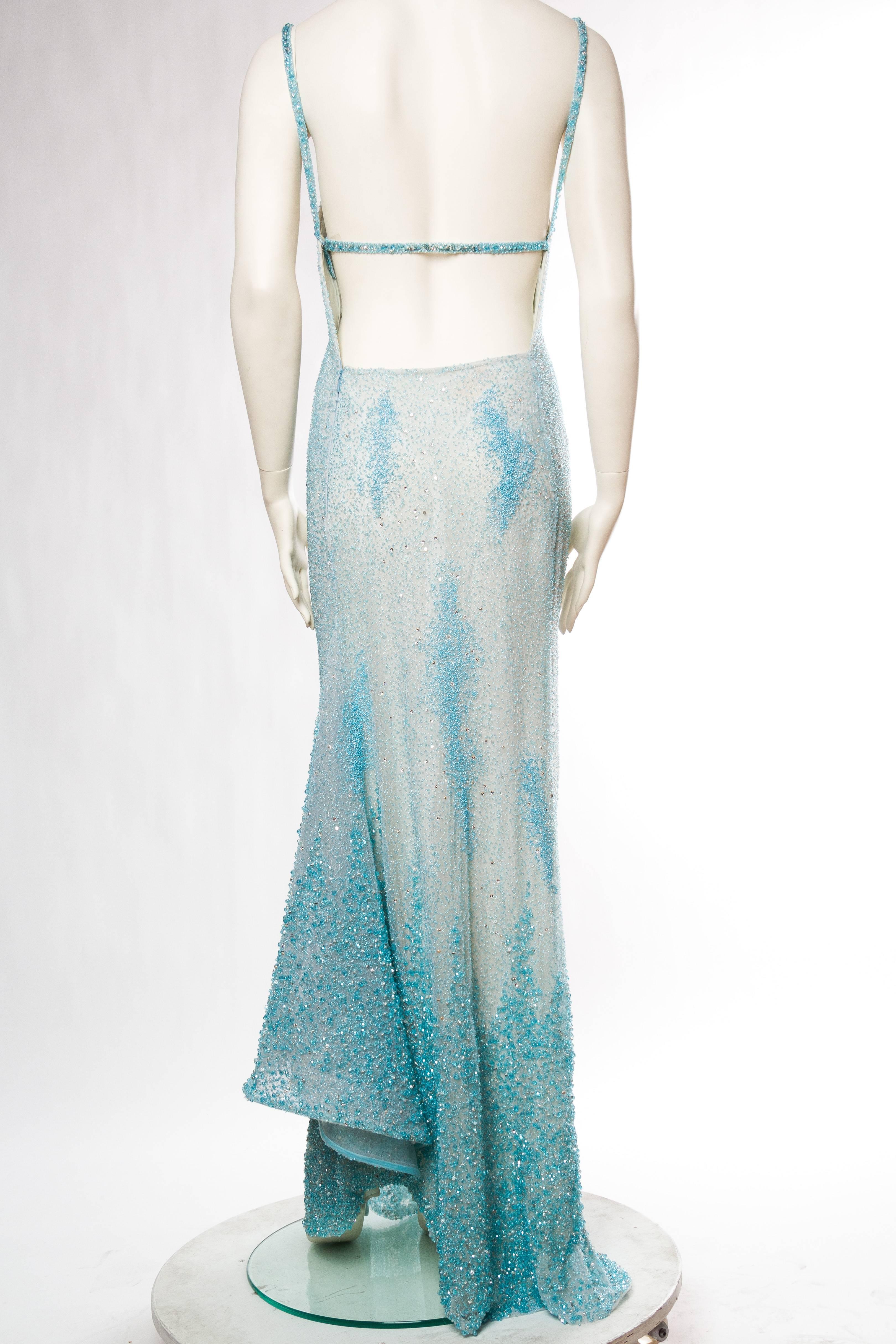 Women's Gianni Versace Atelier Fully Beaded Gown, 1990s 