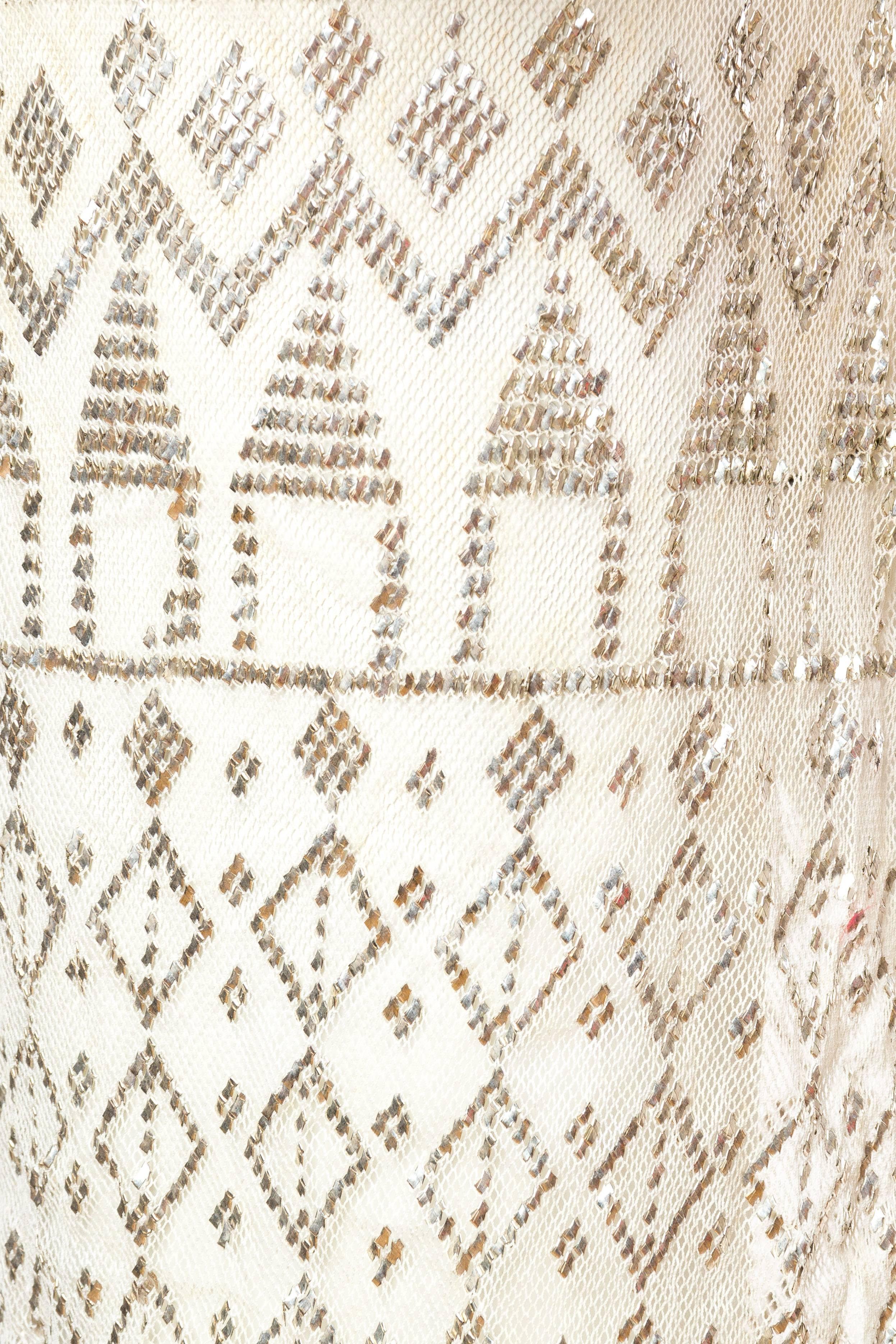 Women's or Men's 1920s Egyptian Assuit Shawl