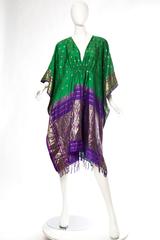 Kaftan Made From Antique Sari Silk