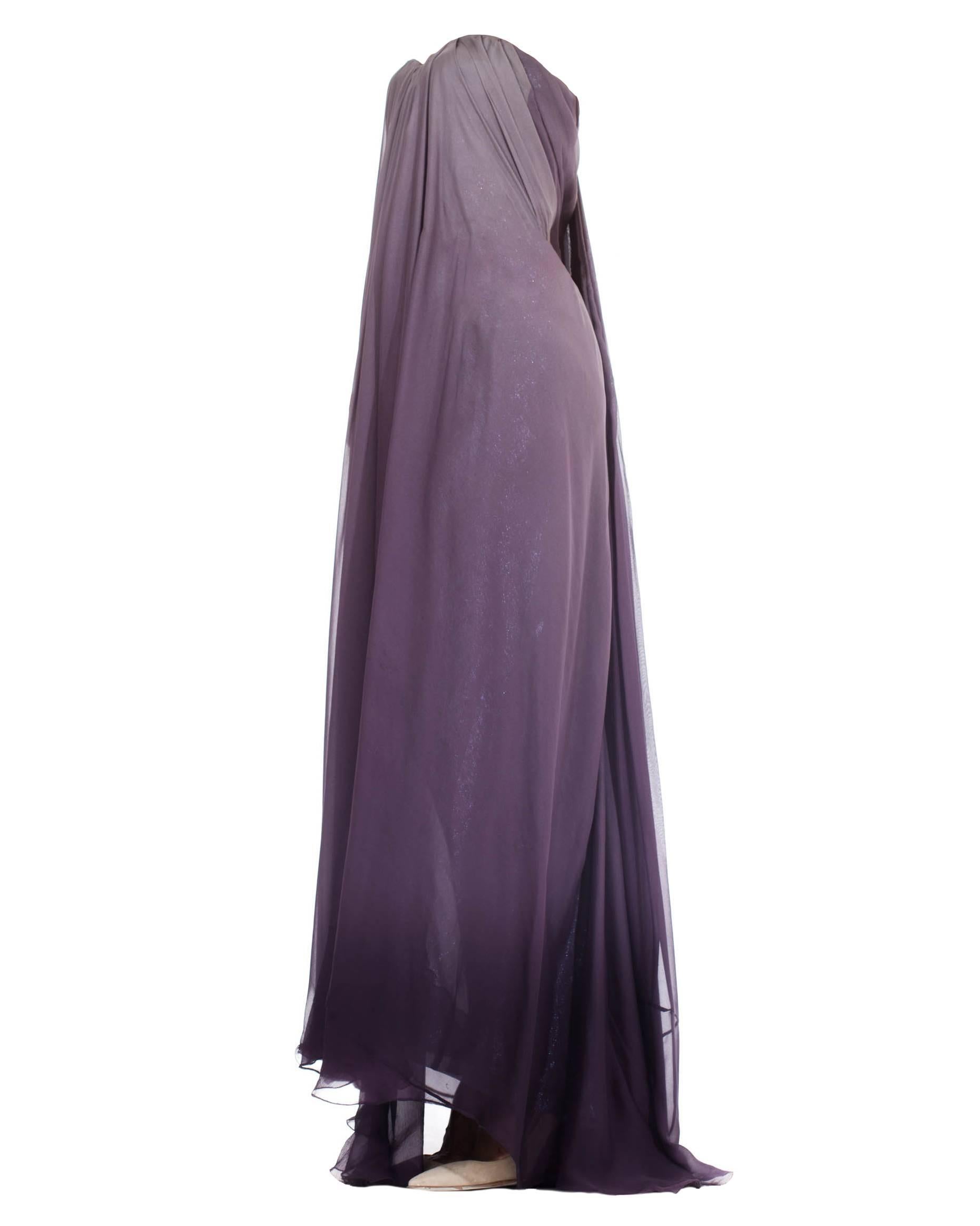 Lila-Kleid von McQueen, Herbst/Winter 2004 (Grau) im Angebot