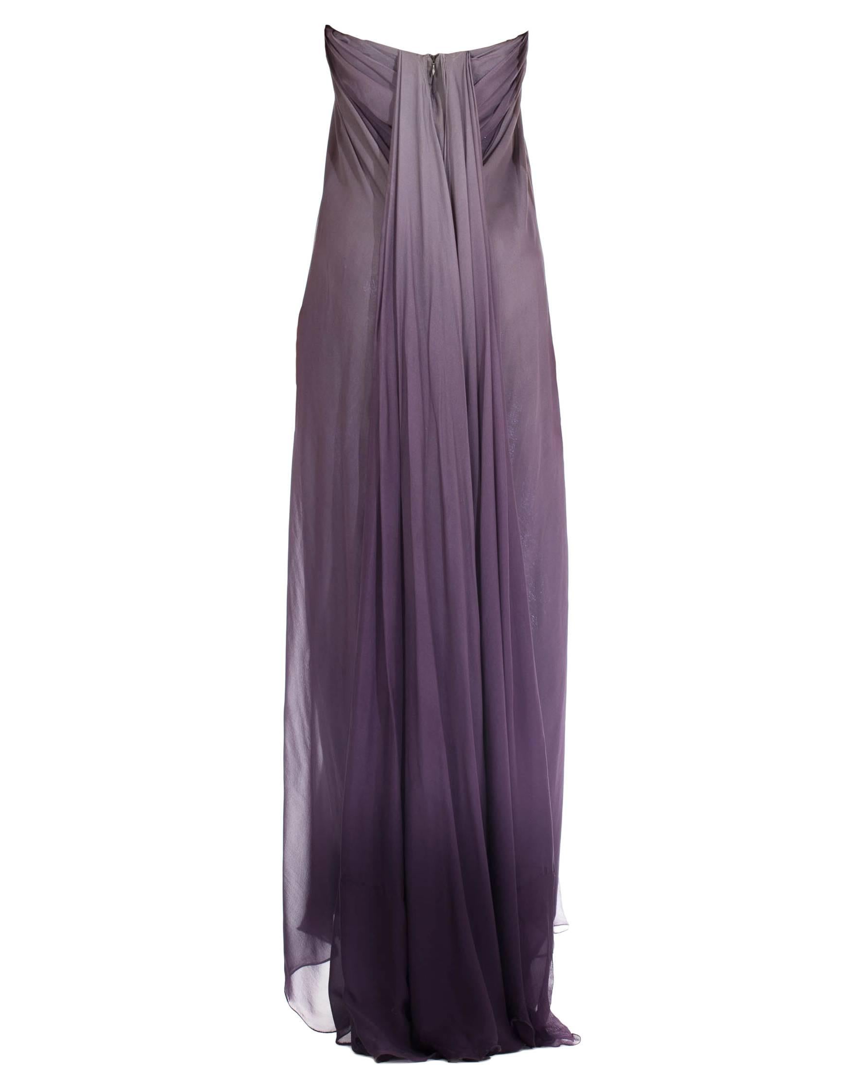 Lila-Kleid von McQueen, Herbst/Winter 2004 im Zustand „Hervorragend“ im Angebot in New York, NY