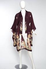 1920s Printed Silk Kimono