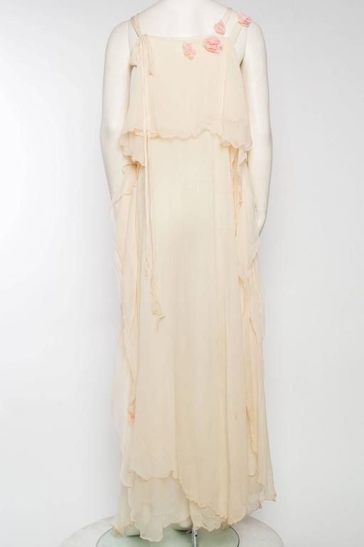 LAYERED CHIFFON DRESS
