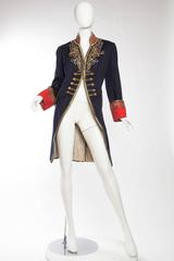 Victorian Livery Frock Coat with Antique Gold Embroidery